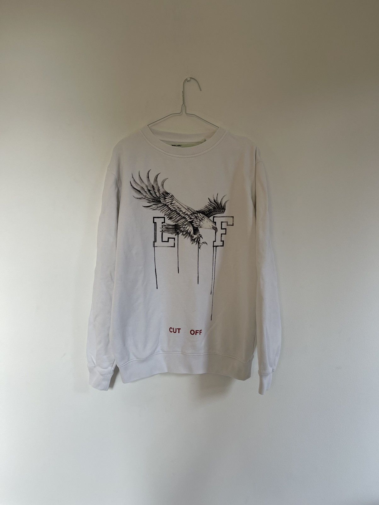 Off-White Off white Eagle crewneck Size US M / EU 48-50 / 2 - 2 Thumbnail