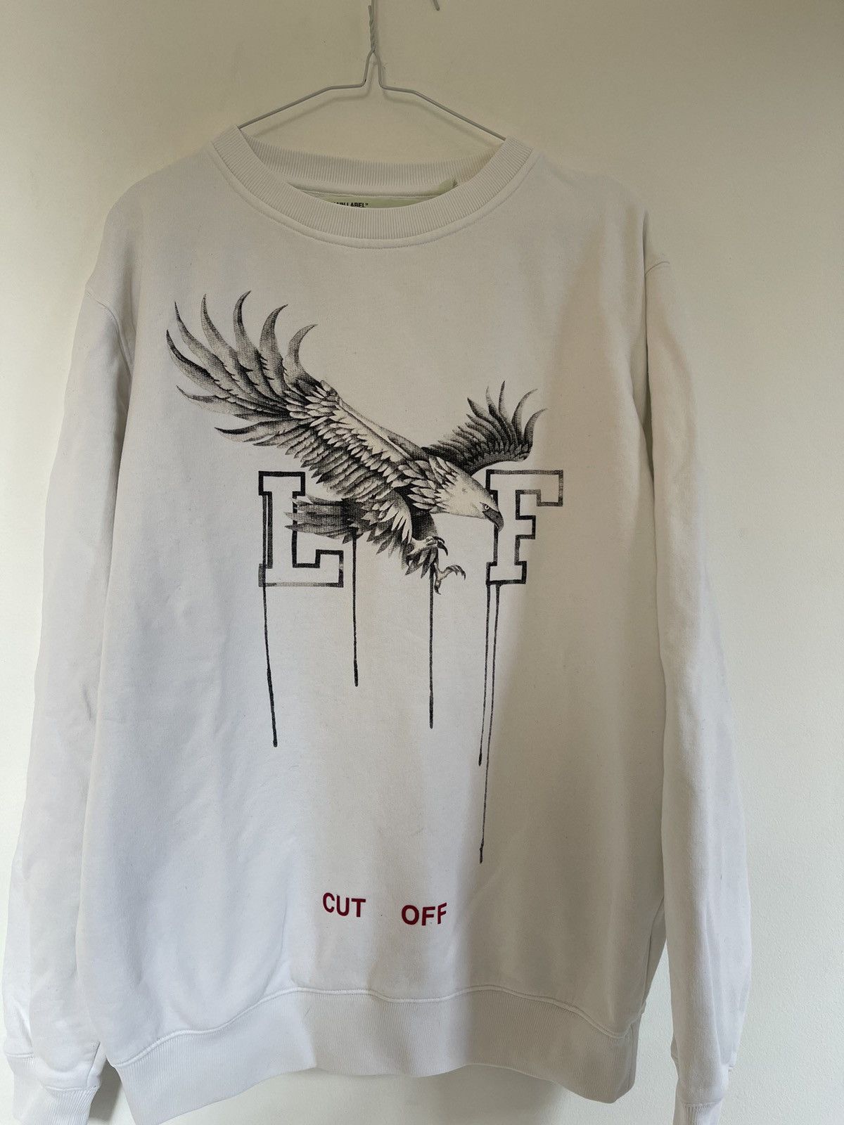 Off-White Off white Eagle crewneck Size US M / EU 48-50 / 2 - 5 Thumbnail