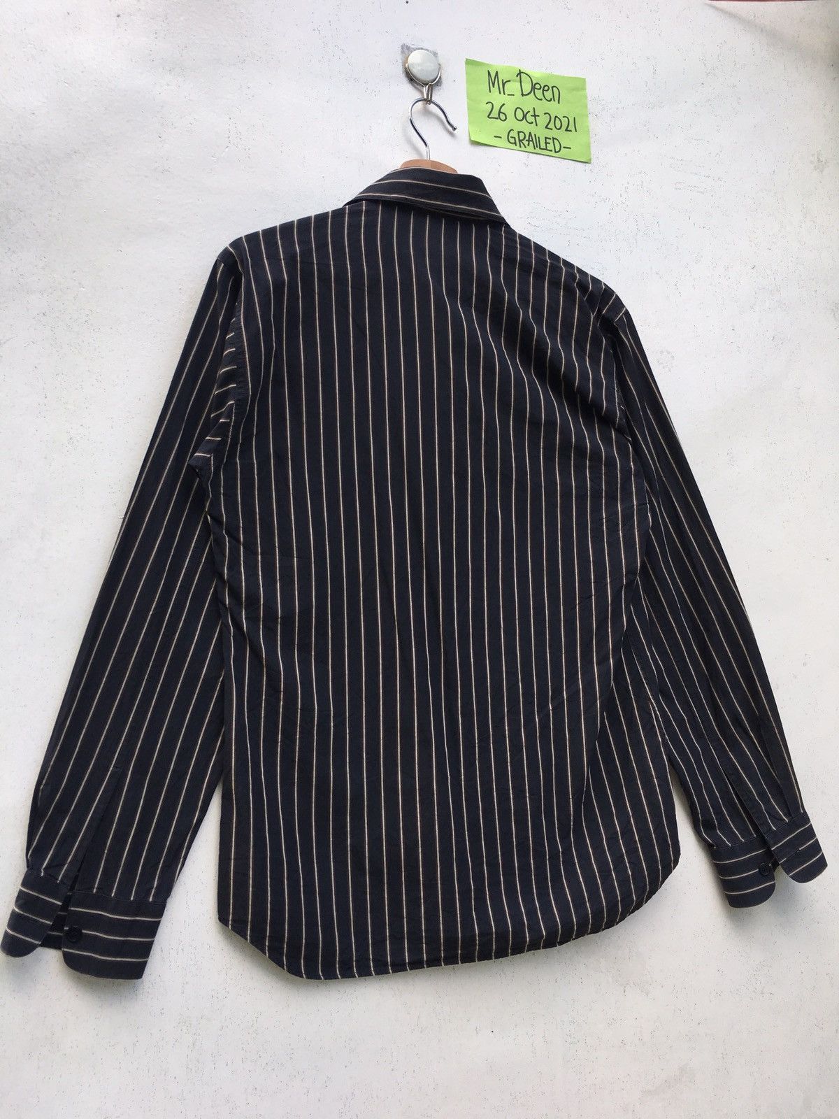 agnes b. Rare Vintage Agnes b. Stripes Buttons Shirt Size US S / EU 44-46 / 1 - 9 Thumbnail