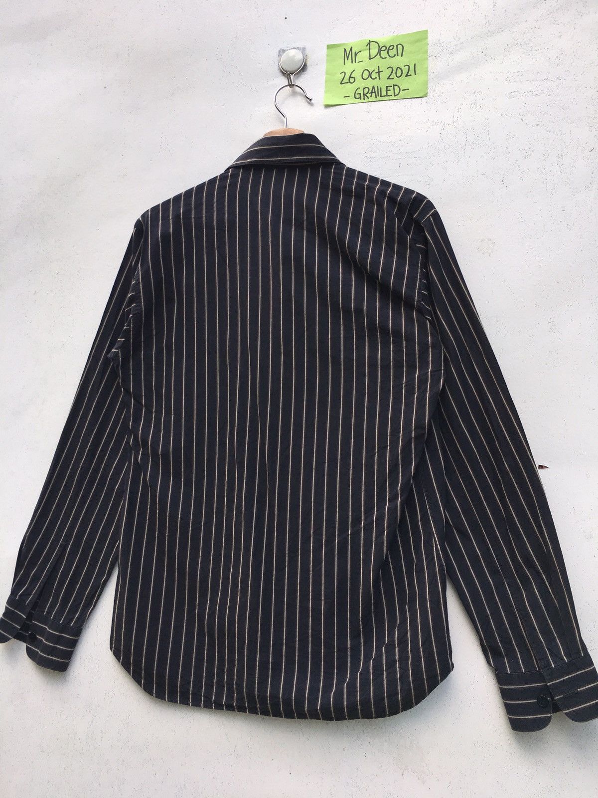 agnes b. Rare Vintage Agnes b. Stripes Buttons Shirt Size US S / EU 44-46 / 1 - 10 Thumbnail