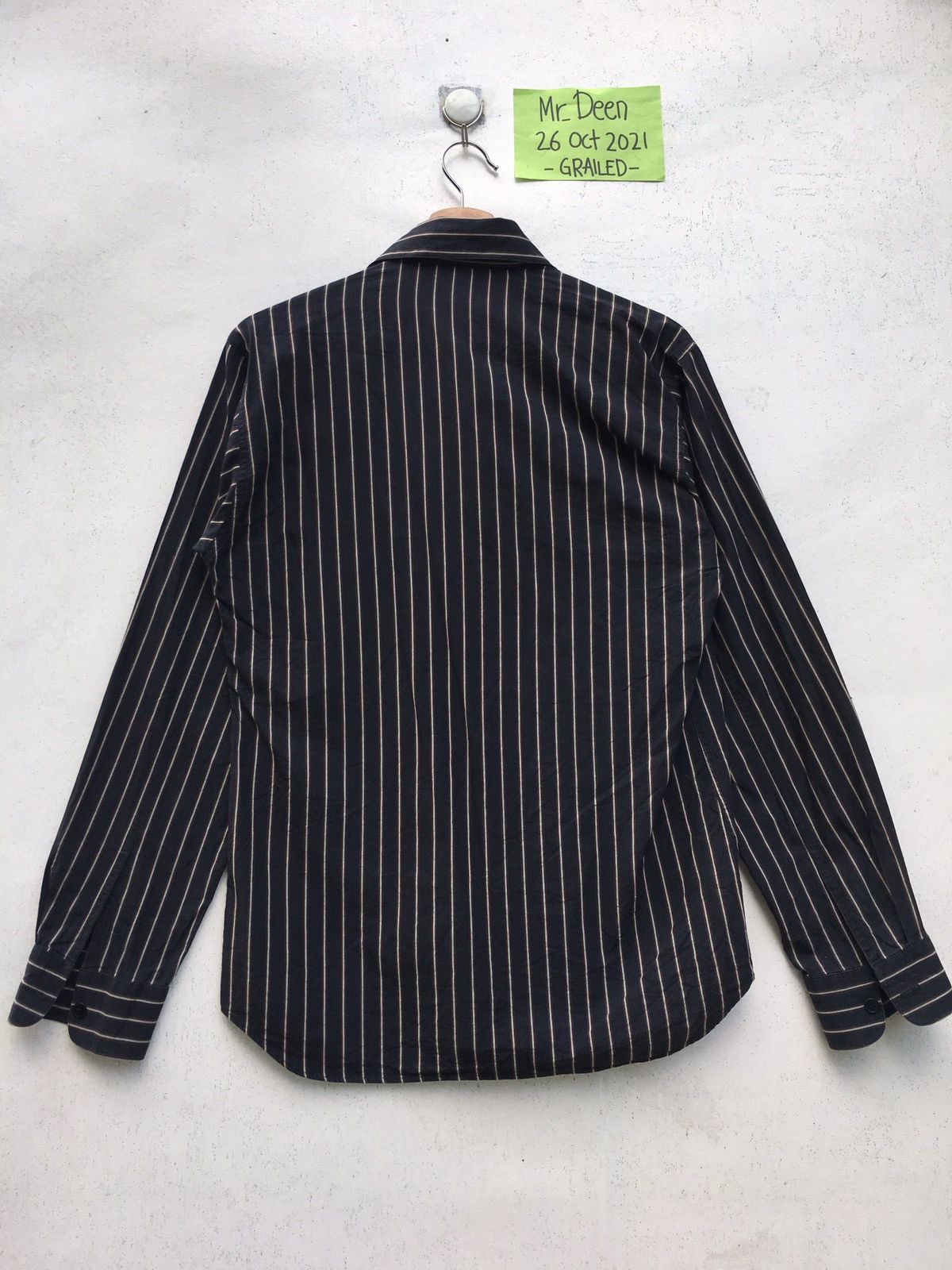 agnes b. Rare Vintage Agnes b. Stripes Buttons Shirt Size US S / EU 44-46 / 1 - 8 Thumbnail