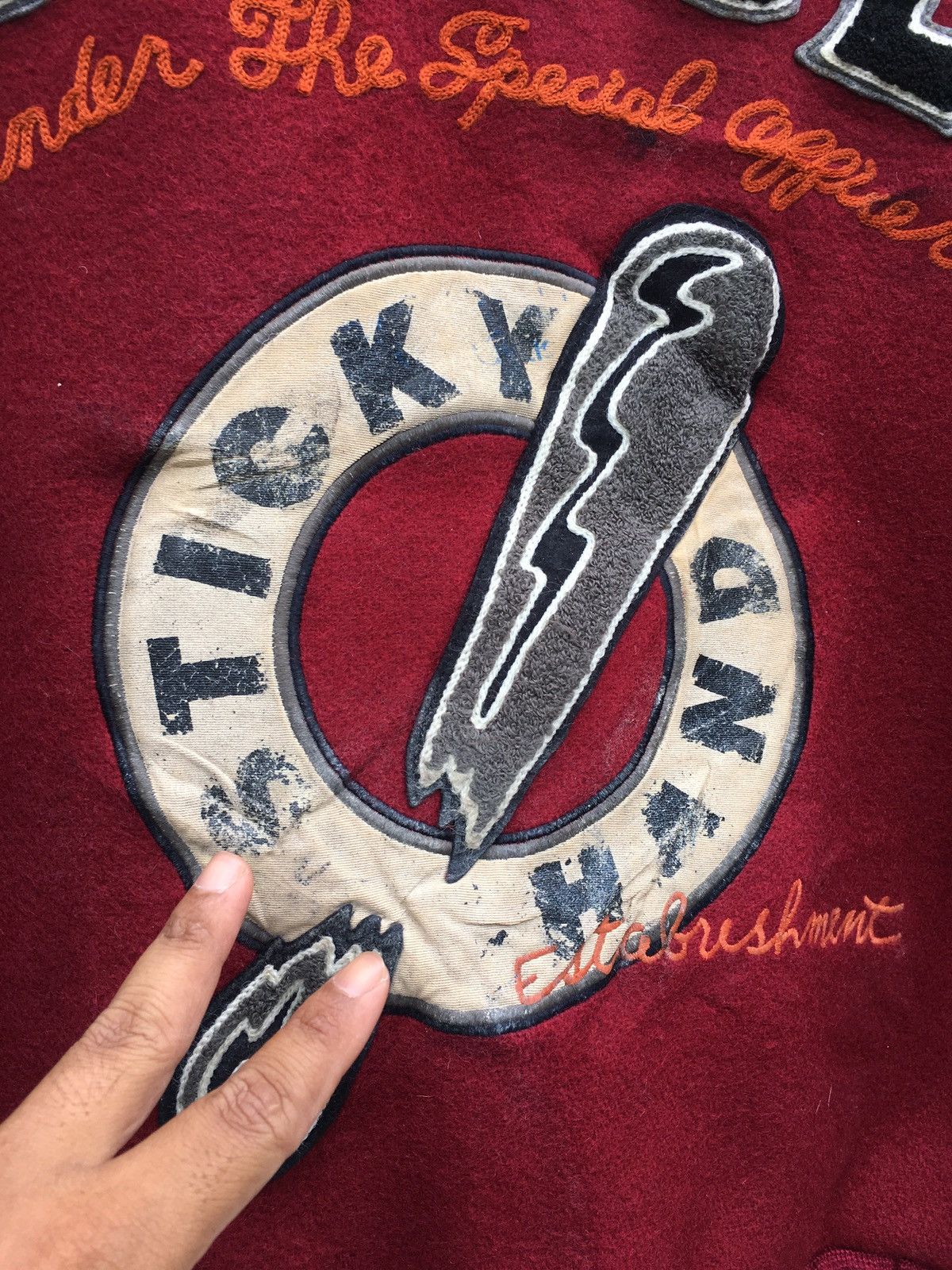 Japanese Brand Vintage 1980s Ficce by Yoshiyuki Konishi Varsity Jacket Size US L / EU 52-54 / 3 - 6 Thumbnail