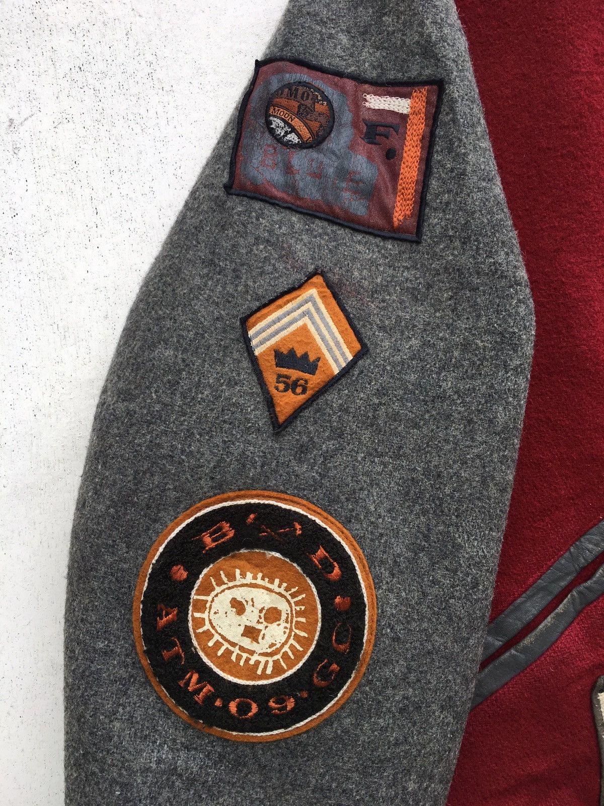 Japanese Brand Vintage 1980s Ficce by Yoshiyuki Konishi Varsity Jacket Size US L / EU 52-54 / 3 - 13 Thumbnail