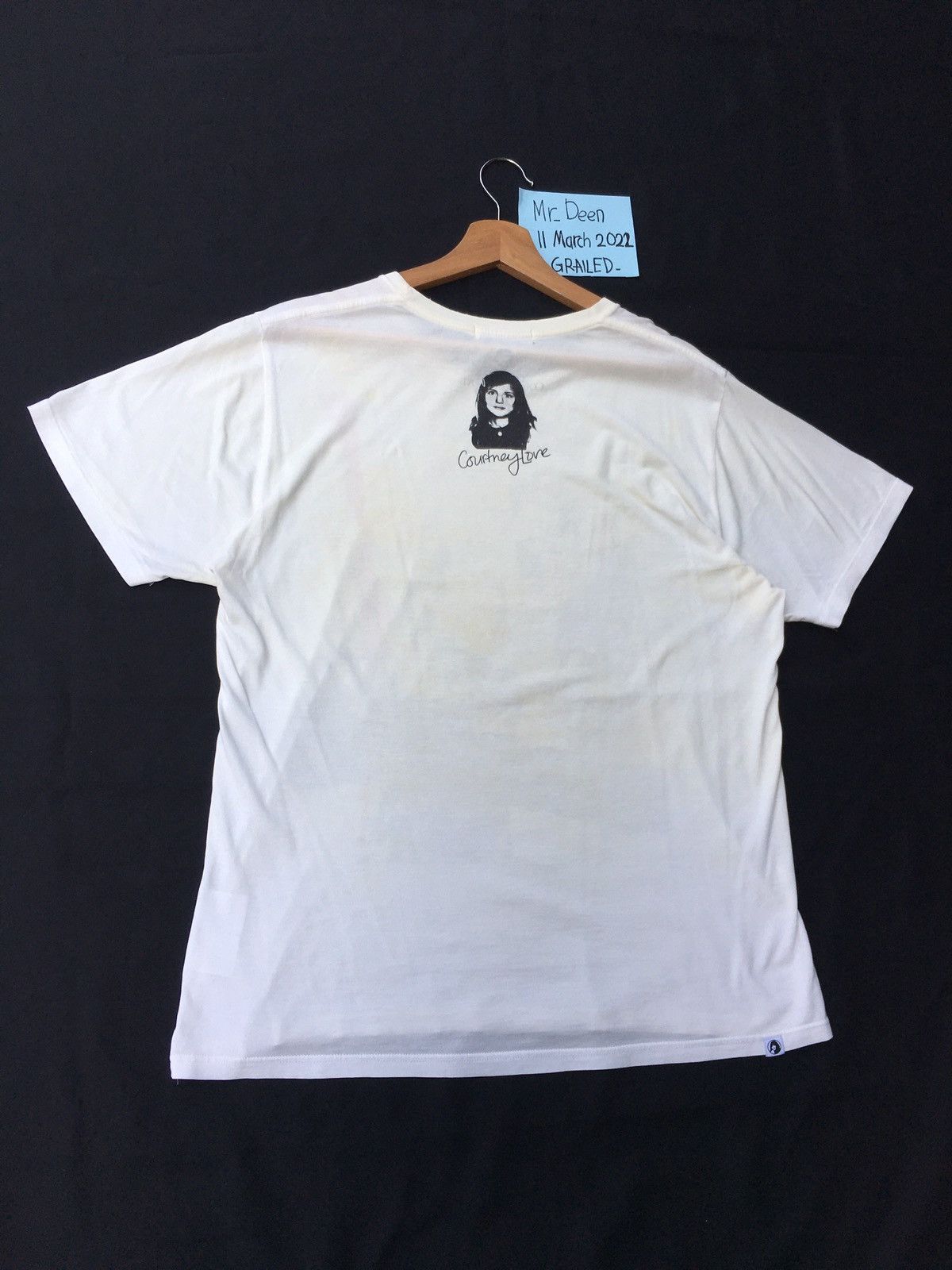 Hysteric Glamour Rare Japanese Brand Hysteric Glamour x Courtney Love TShirt Size US L / EU 52-54 / 3 - 15 Thumbnail