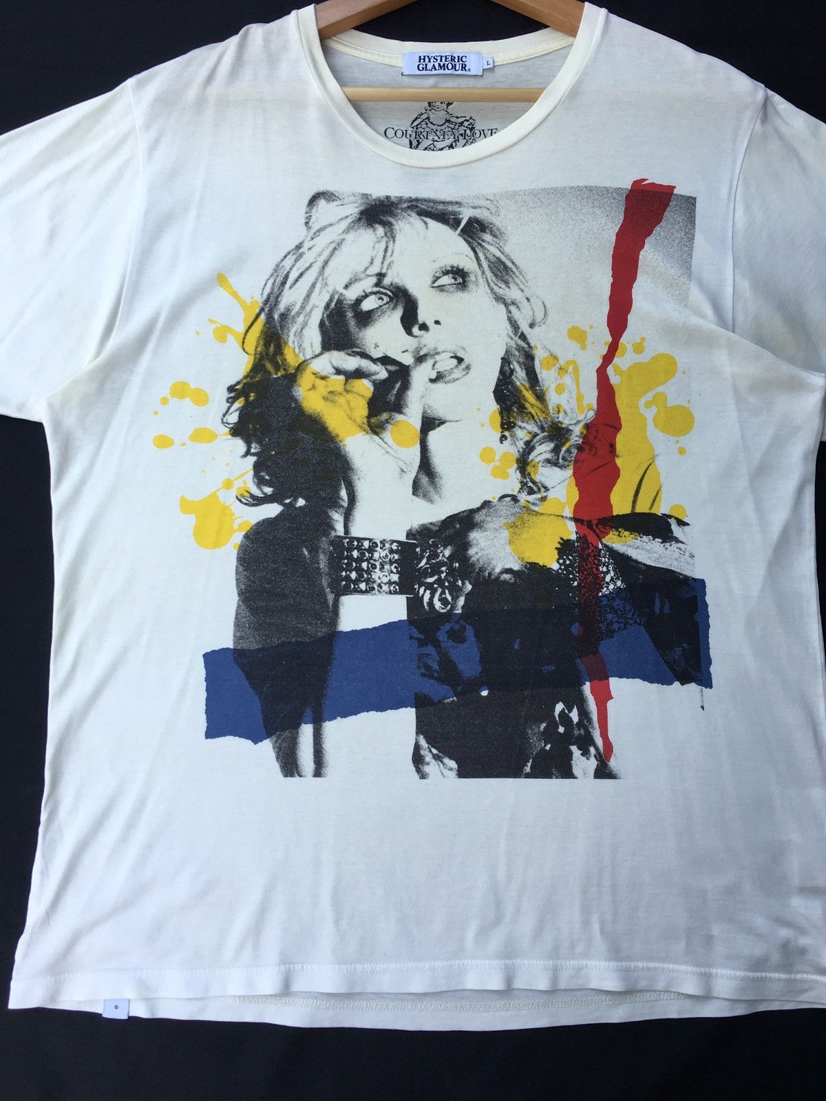 Hysteric Glamour Rare Japanese Brand Hysteric Glamour x Courtney Love TShirt Size US L / EU 52-54 / 3 - 4 Thumbnail
