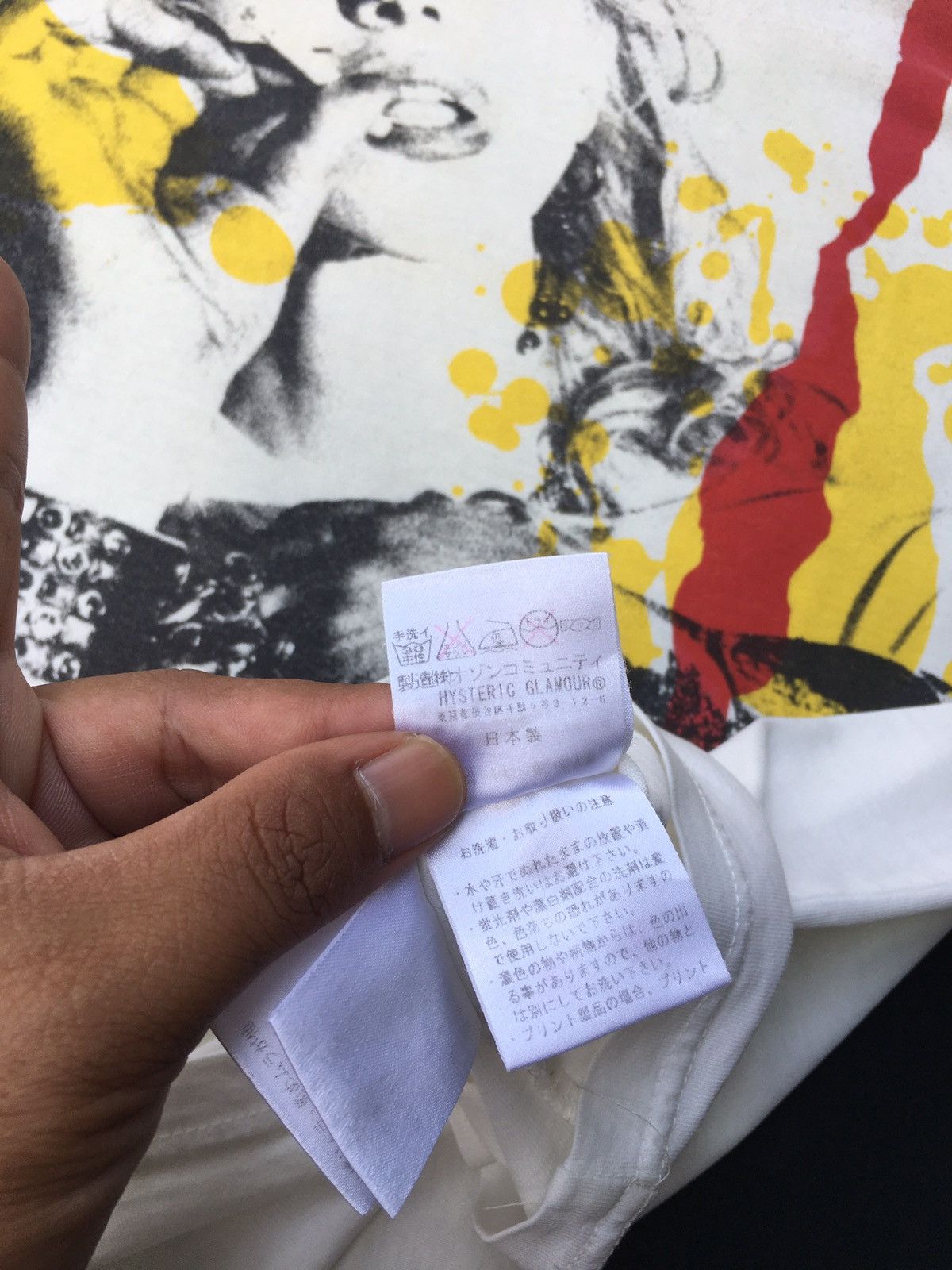 Hysteric Glamour Rare Japanese Brand Hysteric Glamour x Courtney Love TShirt Size US L / EU 52-54 / 3 - 11 Thumbnail