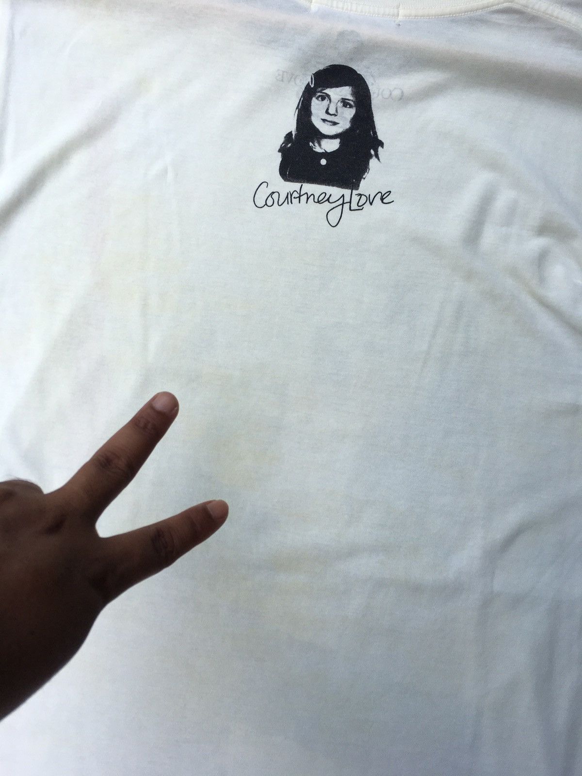 Hysteric Glamour Rare Japanese Brand Hysteric Glamour x Courtney Love TShirt Size US L / EU 52-54 / 3 - 19 Thumbnail