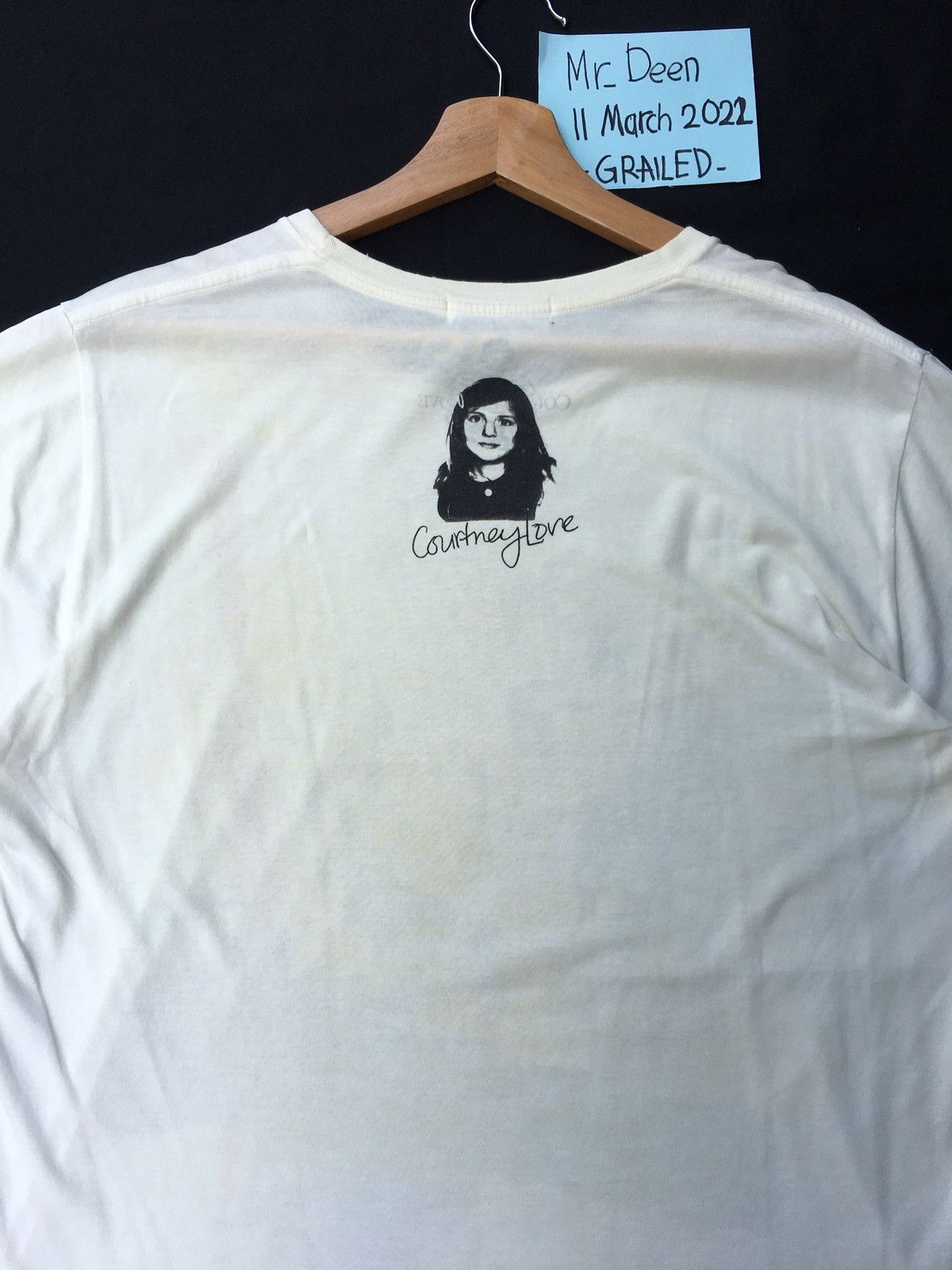 Hysteric Glamour Rare Japanese Brand Hysteric Glamour x Courtney Love TShirt Size US L / EU 52-54 / 3 - 17 Thumbnail