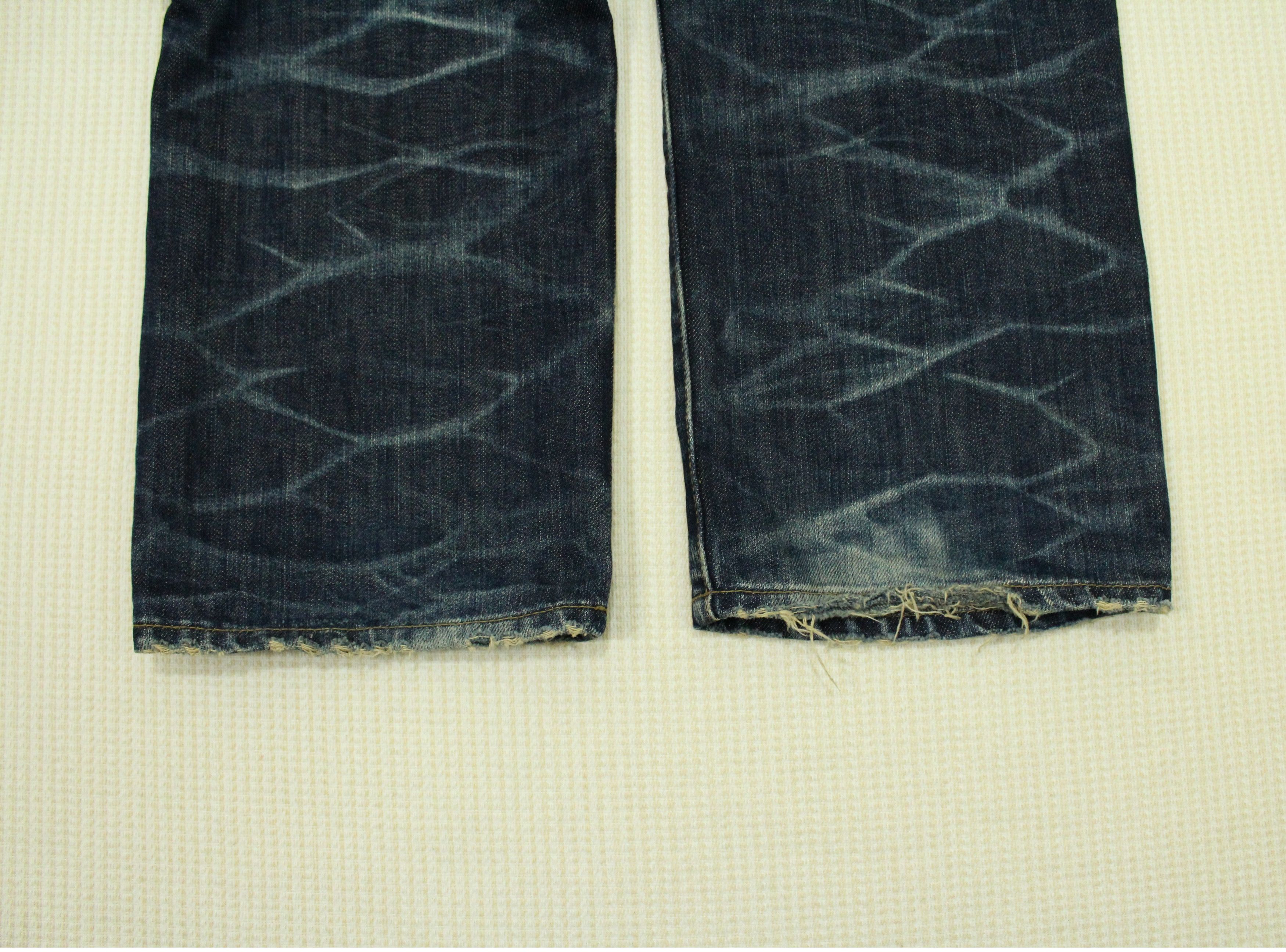Japanese Brand SEMANTIC DESIGN Denim Distressed Style Kapital Inspired Size US 32 / EU 48 - 9 Thumbnail