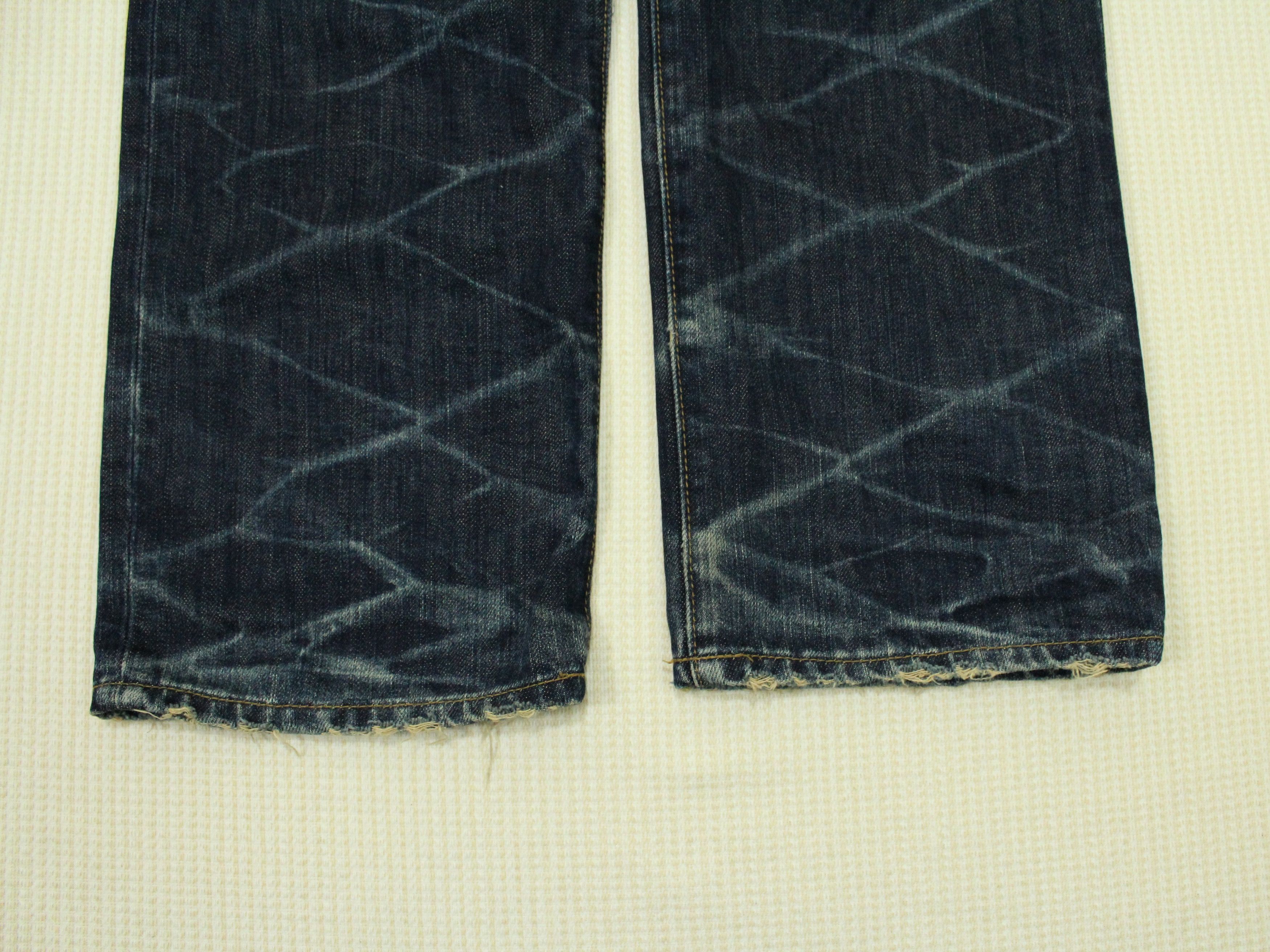 Japanese Brand SEMANTIC DESIGN Denim Distressed Style Kapital Inspired Size US 32 / EU 48 - 8 Thumbnail