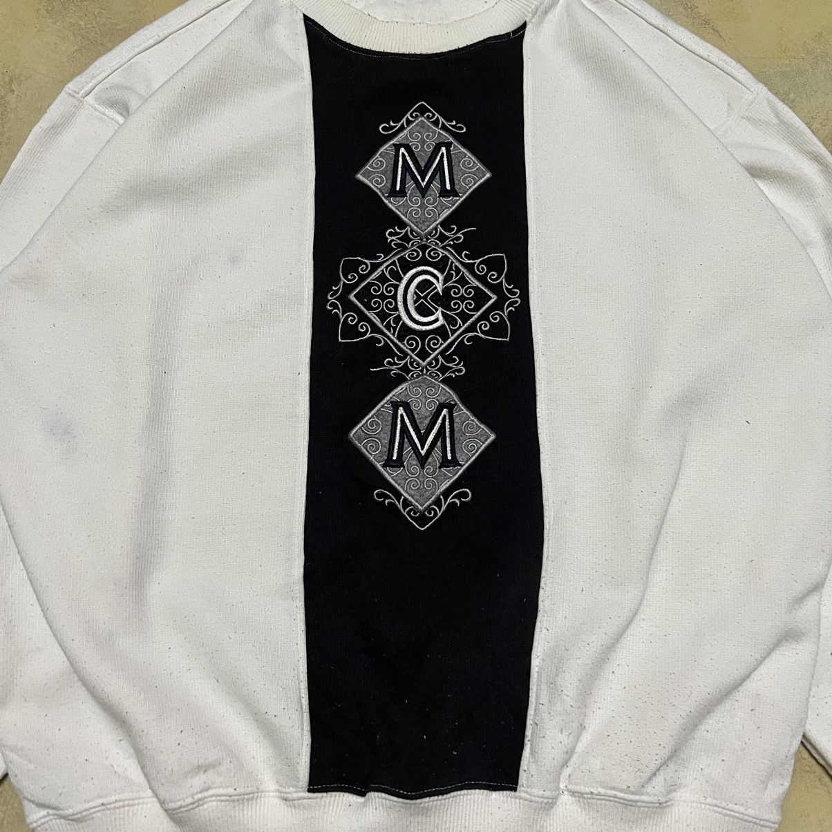 MCM Vintage MCM Big Logo Sweatshirt Size US M / EU 48-50 / 2 - 2 Thumbnail