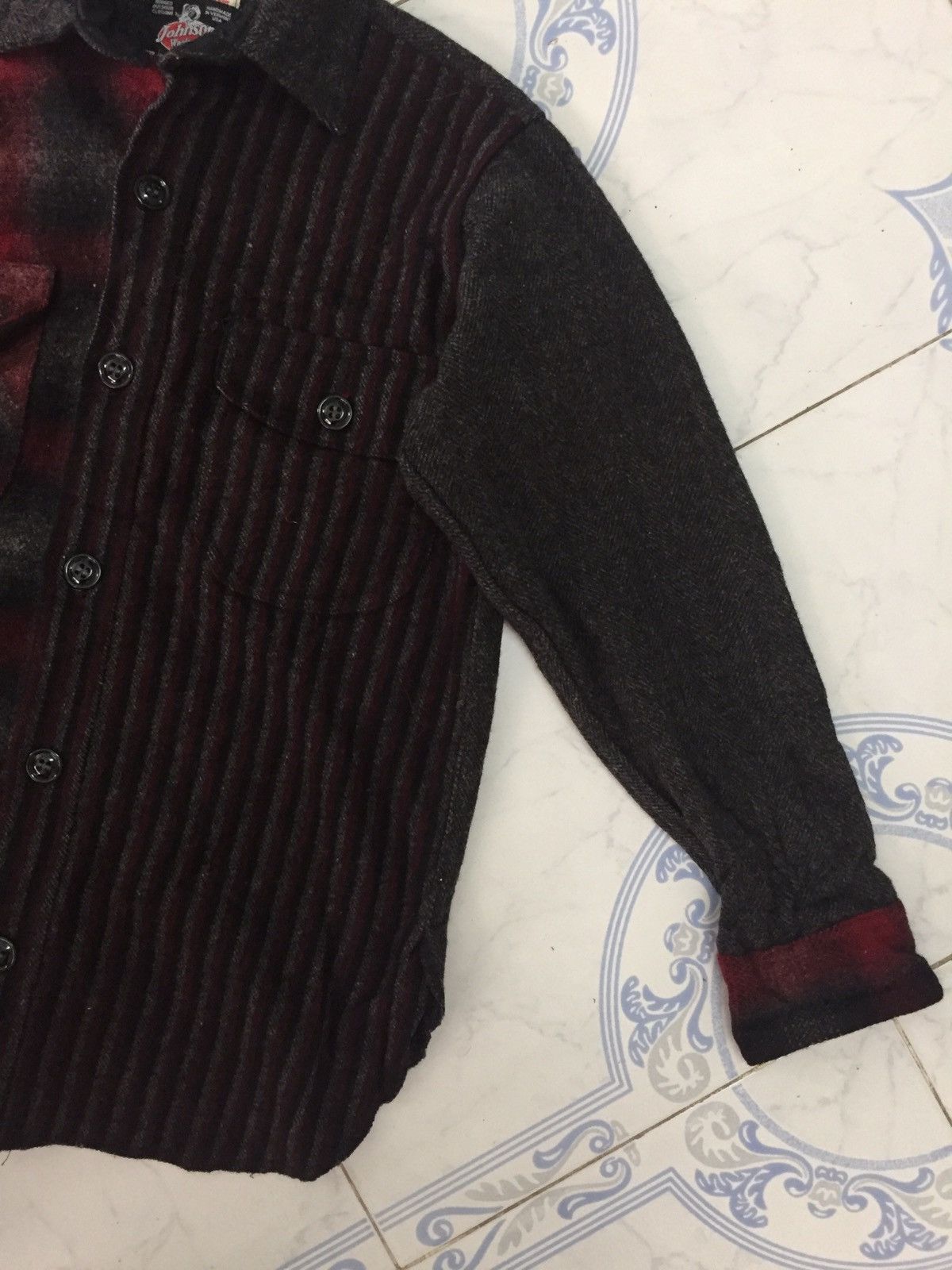 Handmade Johnson Woolen Mills Handmade Patch Shirt Style Size US XS / EU 42 / 0 - 4 Thumbnail