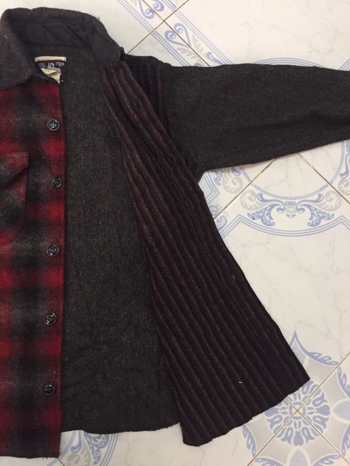 Handmade Johnson Woolen Mills Handmade Patch Shirt Style Size US XS / EU 42 / 0 - 9 Thumbnail