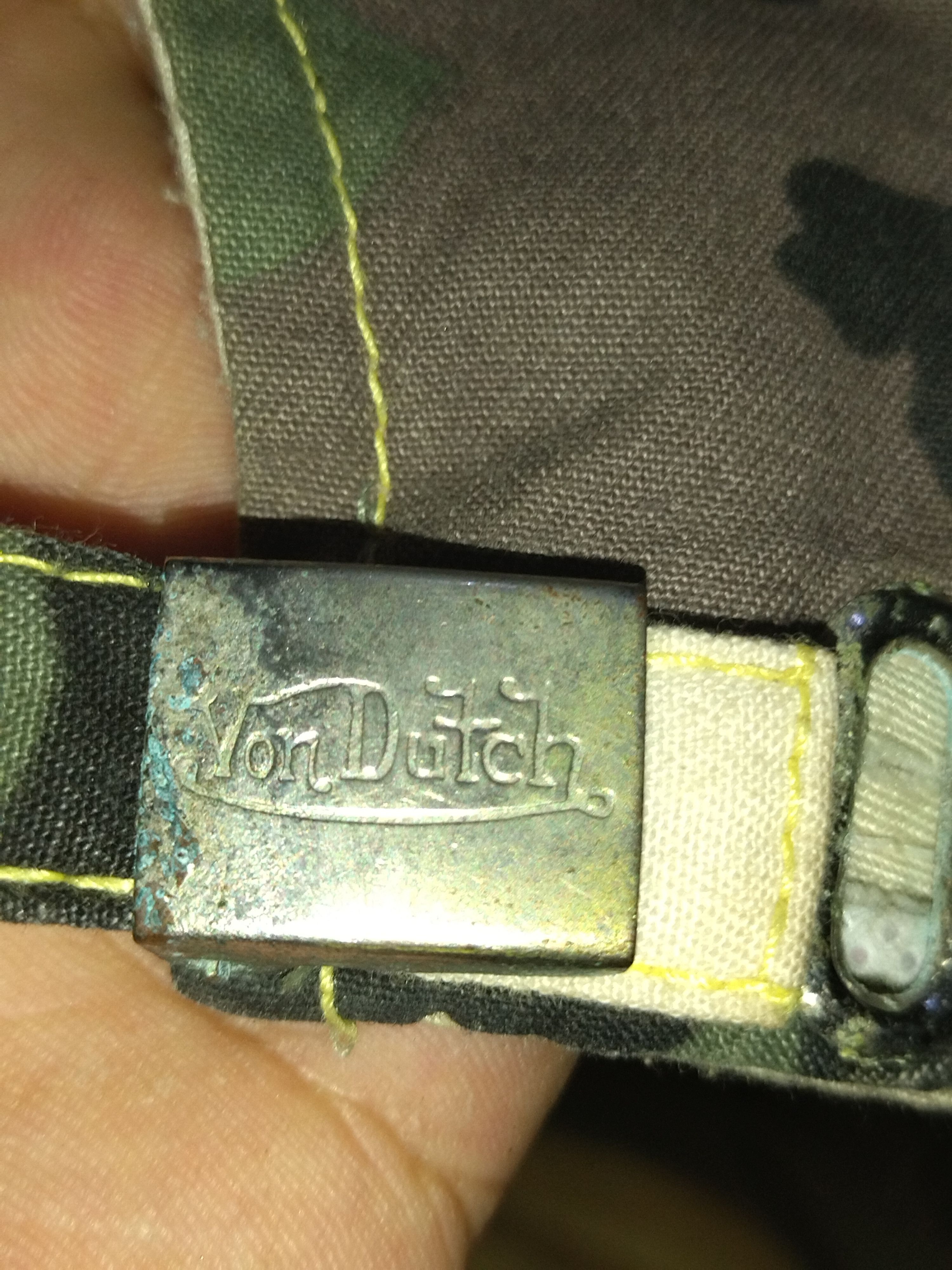 Vintage × Von Dutch Von dutch Camo Embroidery Logo Cap/Hat Size ONE SIZE - 7 Thumbnail