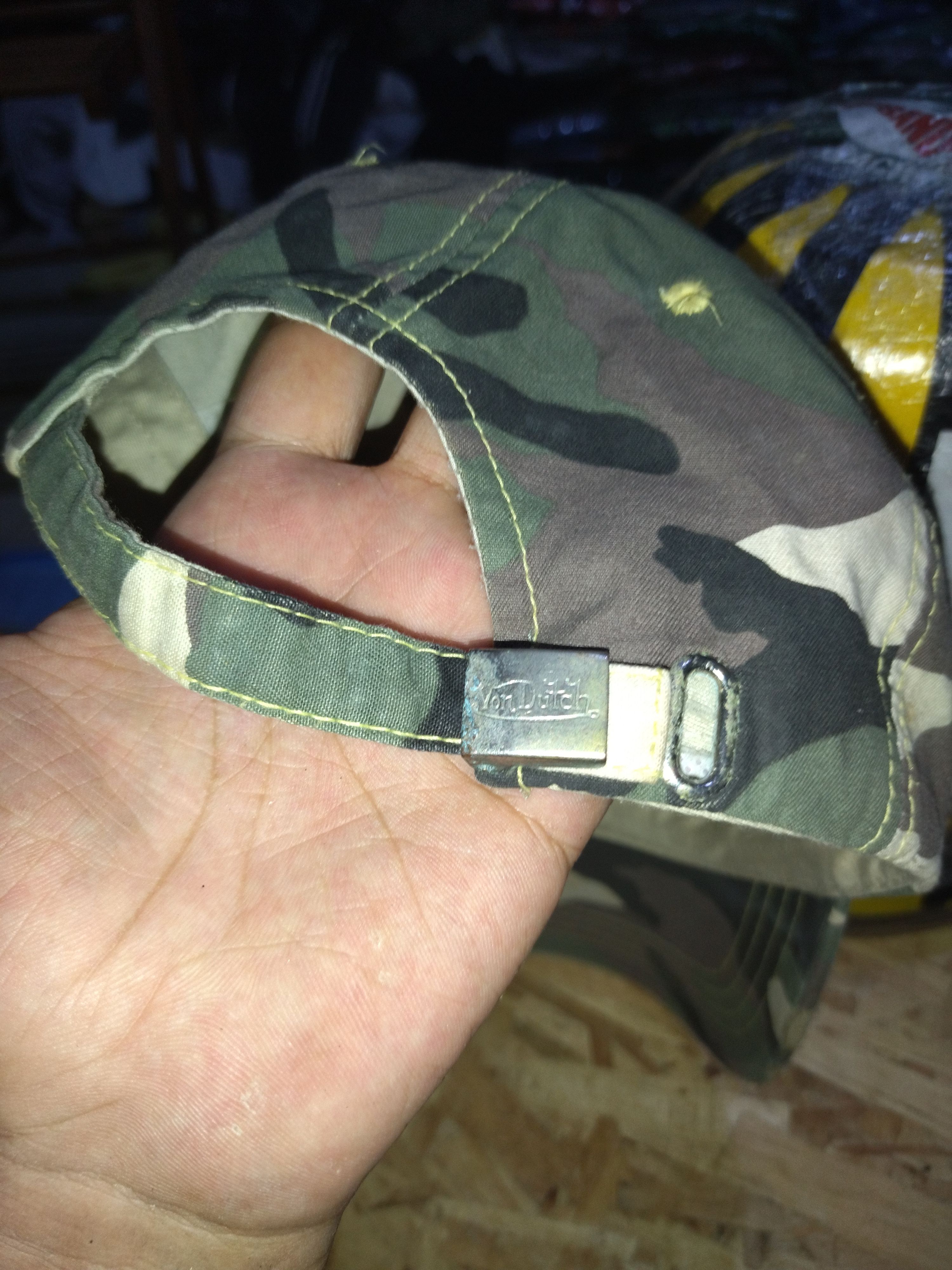 Vintage × Von Dutch Von dutch Camo Embroidery Logo Cap/Hat Size ONE SIZE - 6 Thumbnail
