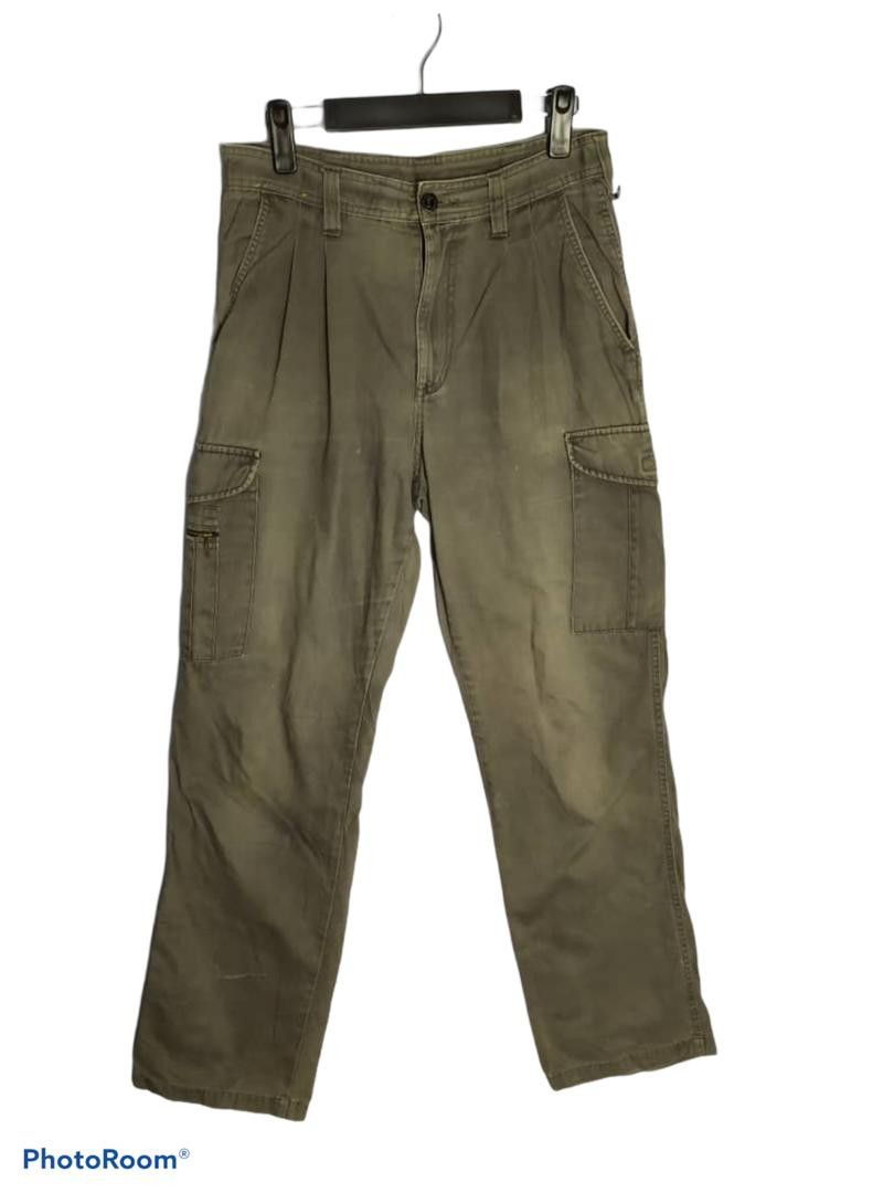 Japanese Brand × StraightFaded JAPANESE BRAND FADED CARGO PANTS/ UTILITY PANTS Size US 30 / EU 46 - 1 Thumbnail