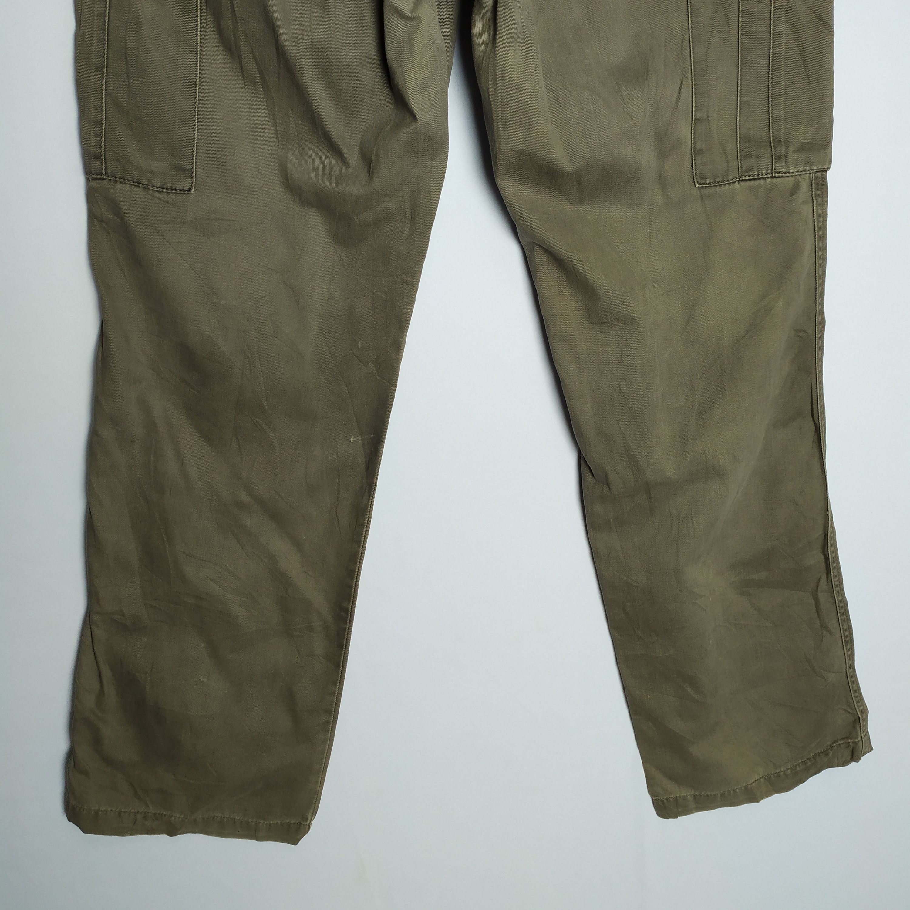 Japanese Brand × StraightFaded JAPANESE BRAND FADED CARGO PANTS/ UTILITY PANTS Size US 30 / EU 46 - 9 Thumbnail