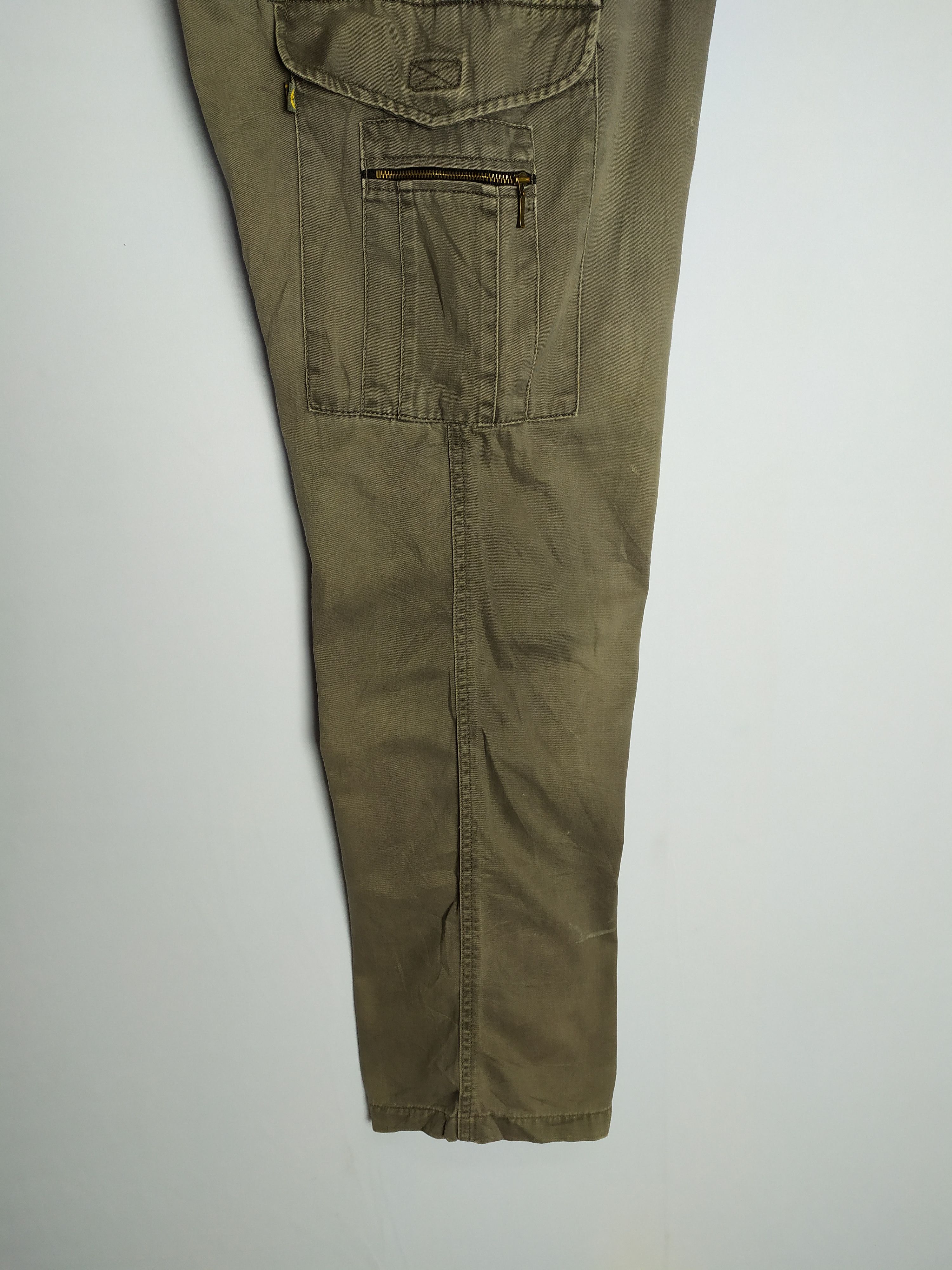 Japanese Brand × StraightFaded JAPANESE BRAND FADED CARGO PANTS/ UTILITY PANTS Size US 30 / EU 46 - 11 Thumbnail