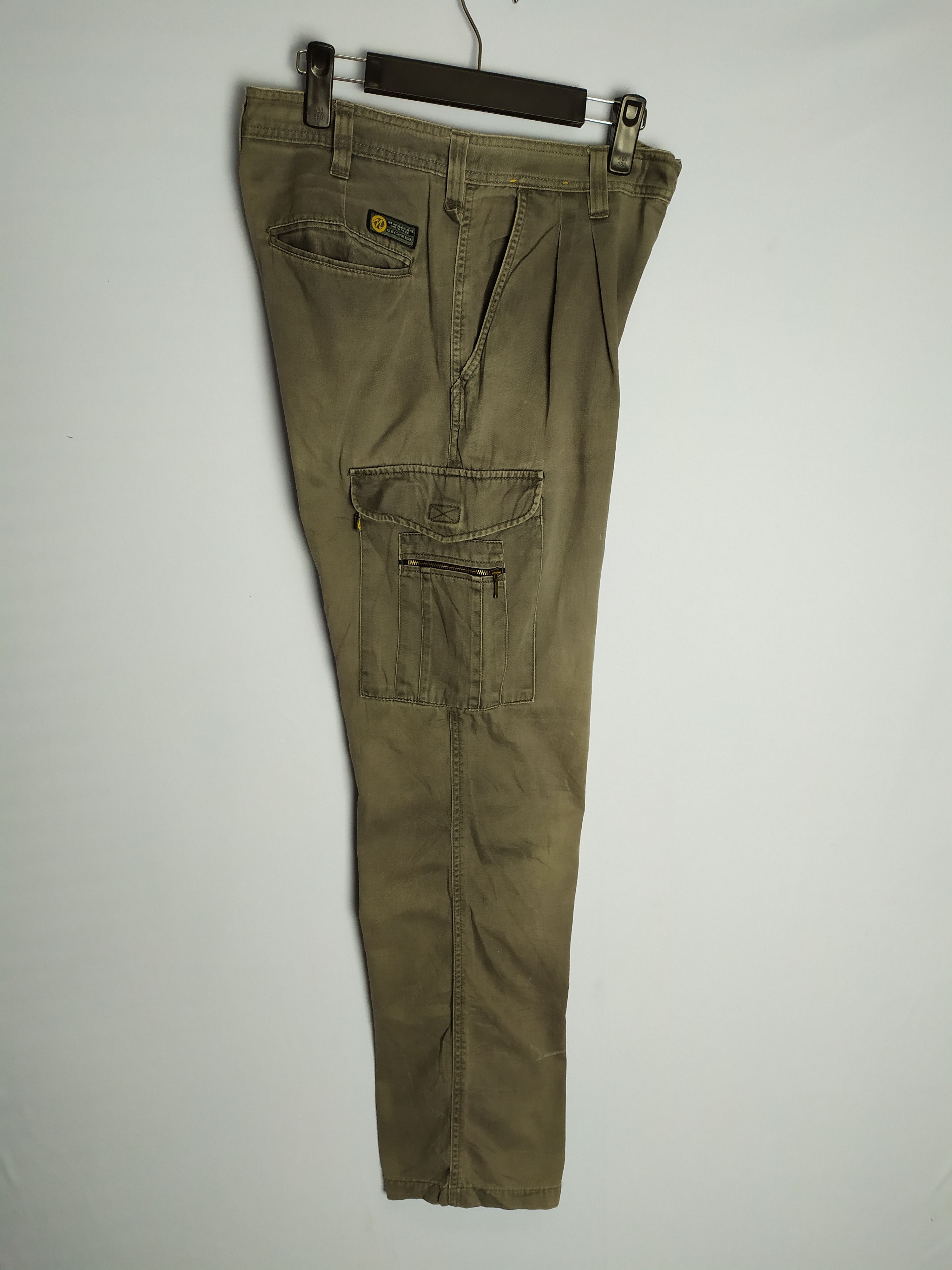 Japanese Brand × StraightFaded JAPANESE BRAND FADED CARGO PANTS/ UTILITY PANTS Size US 30 / EU 46 - 13 Thumbnail