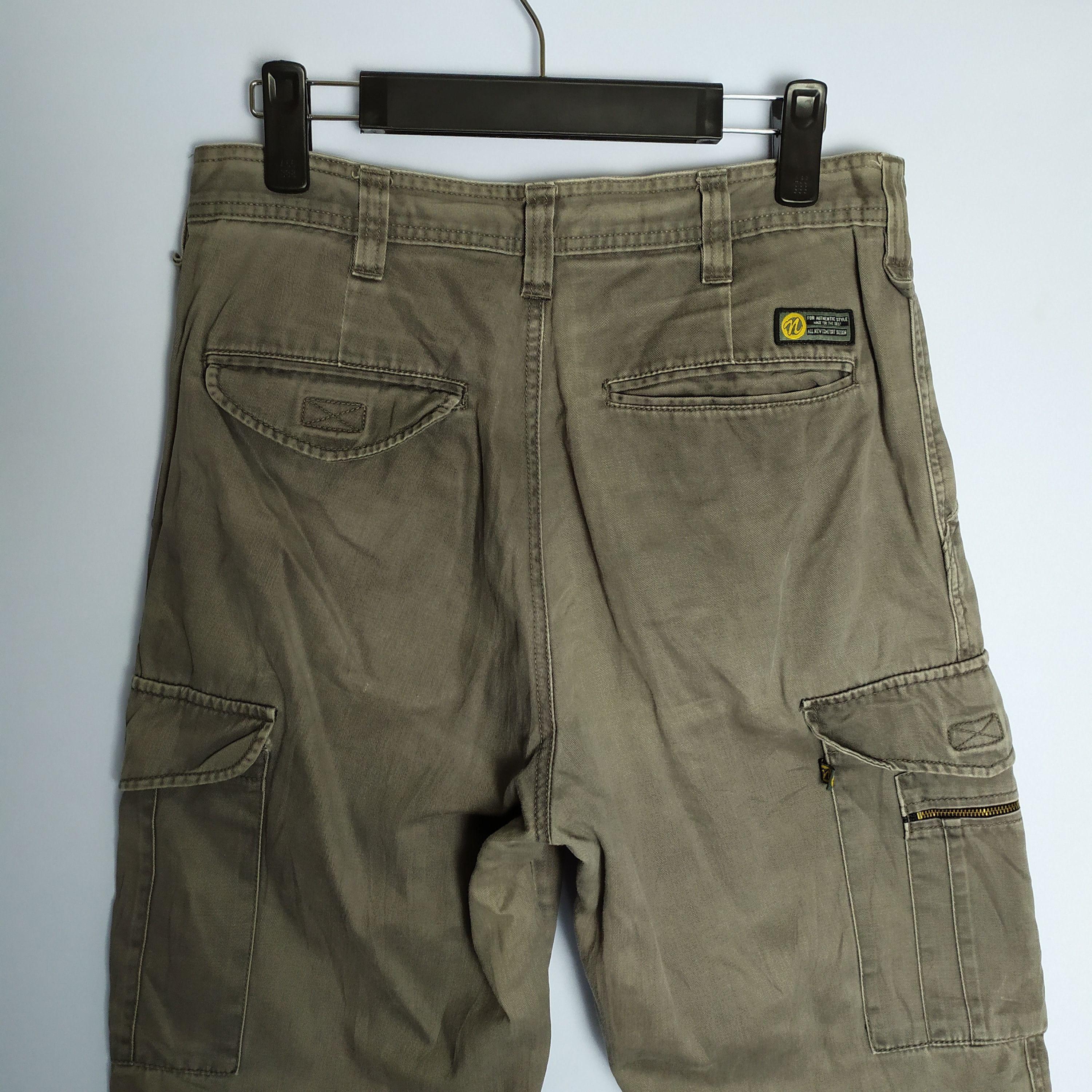 Japanese Brand × StraightFaded JAPANESE BRAND FADED CARGO PANTS/ UTILITY PANTS Size US 30 / EU 46 - 7 Thumbnail