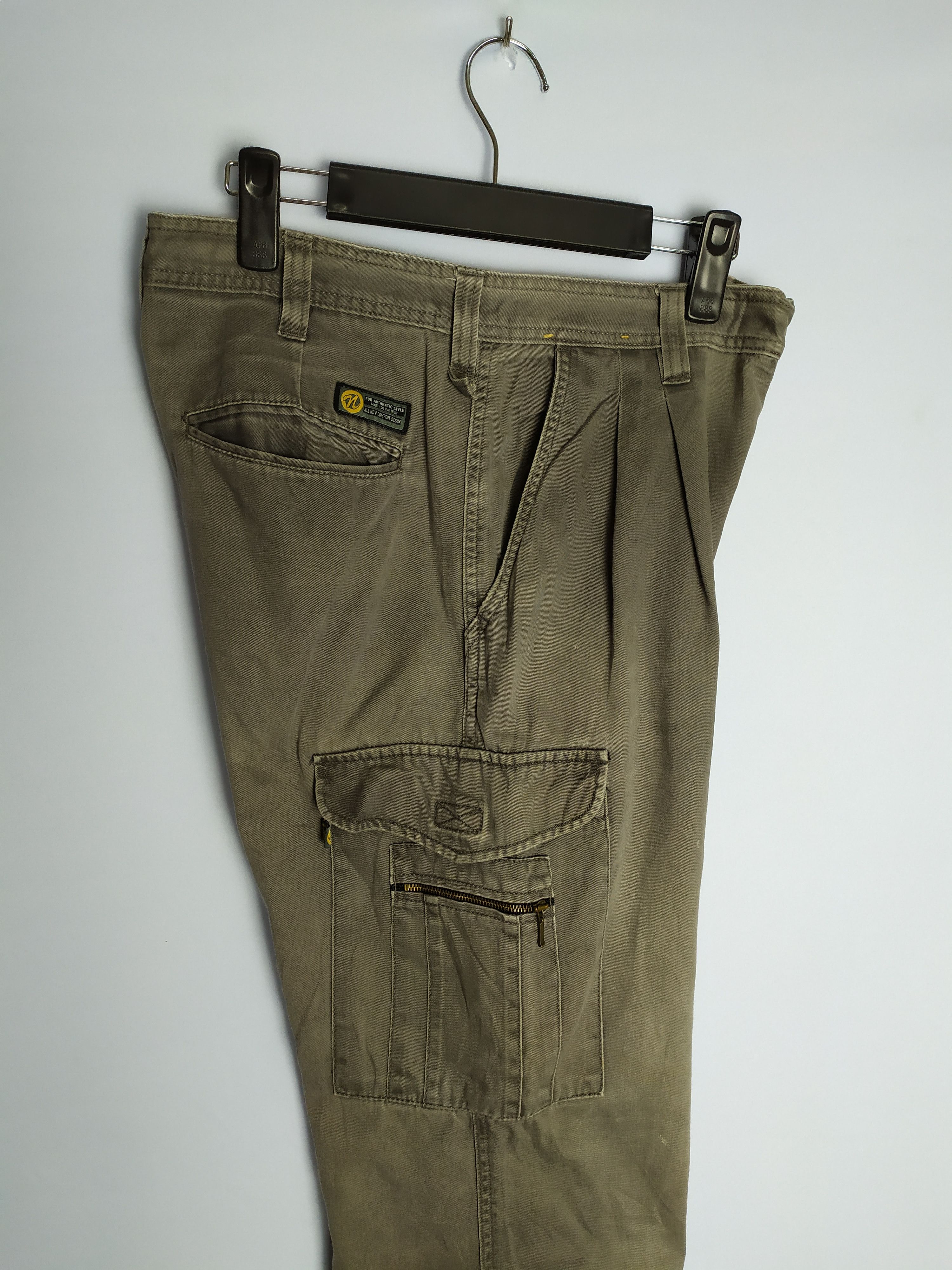 Japanese Brand × StraightFaded JAPANESE BRAND FADED CARGO PANTS/ UTILITY PANTS Size US 30 / EU 46 - 12 Thumbnail