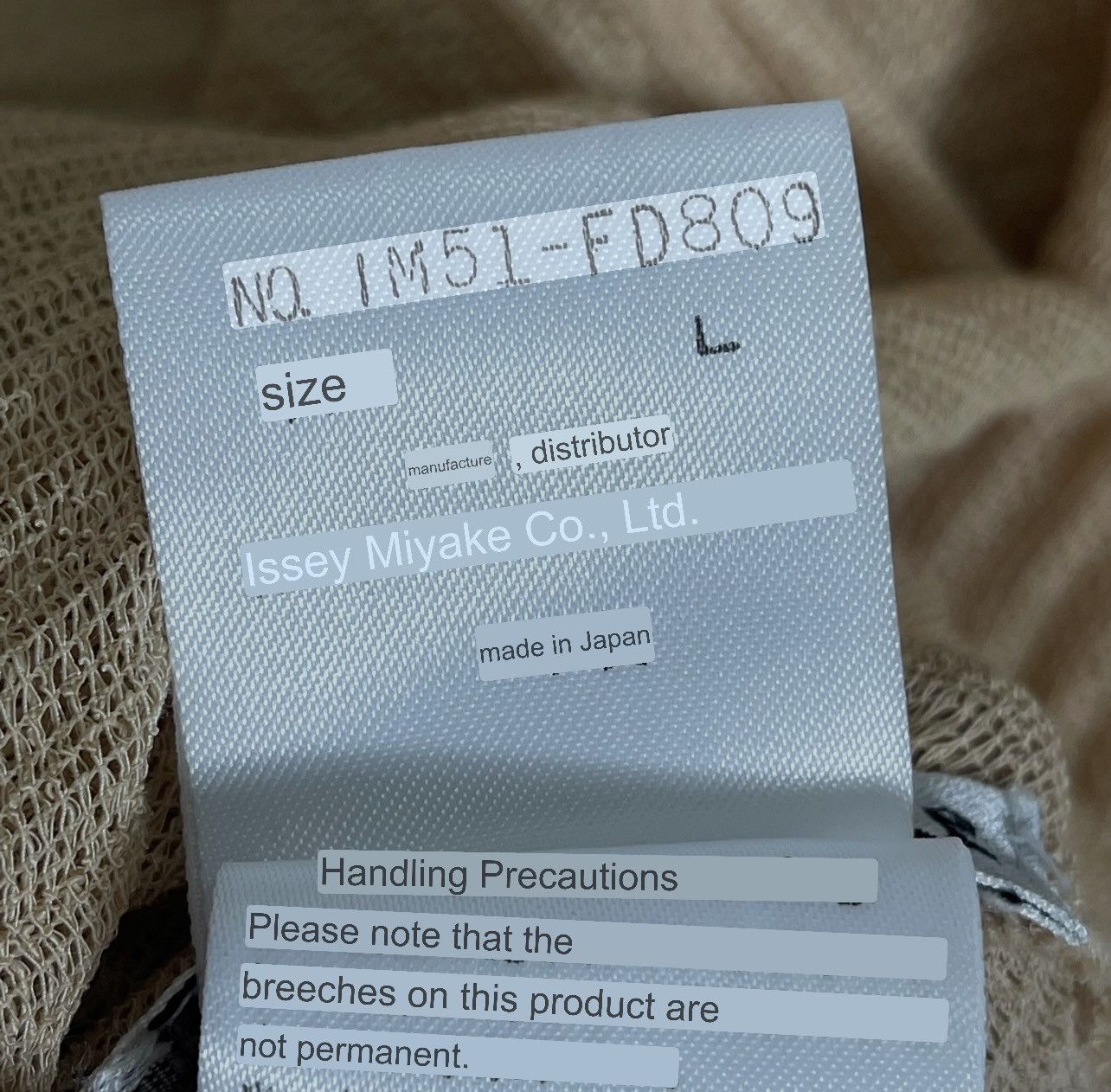 Issey Miyake × Pleats Please Issey Miyake × Tsumori Chisato Issey Miyake Baggy Brown Blouse Shirt Size L / US 10 / IT 46 - 11 Thumbnail