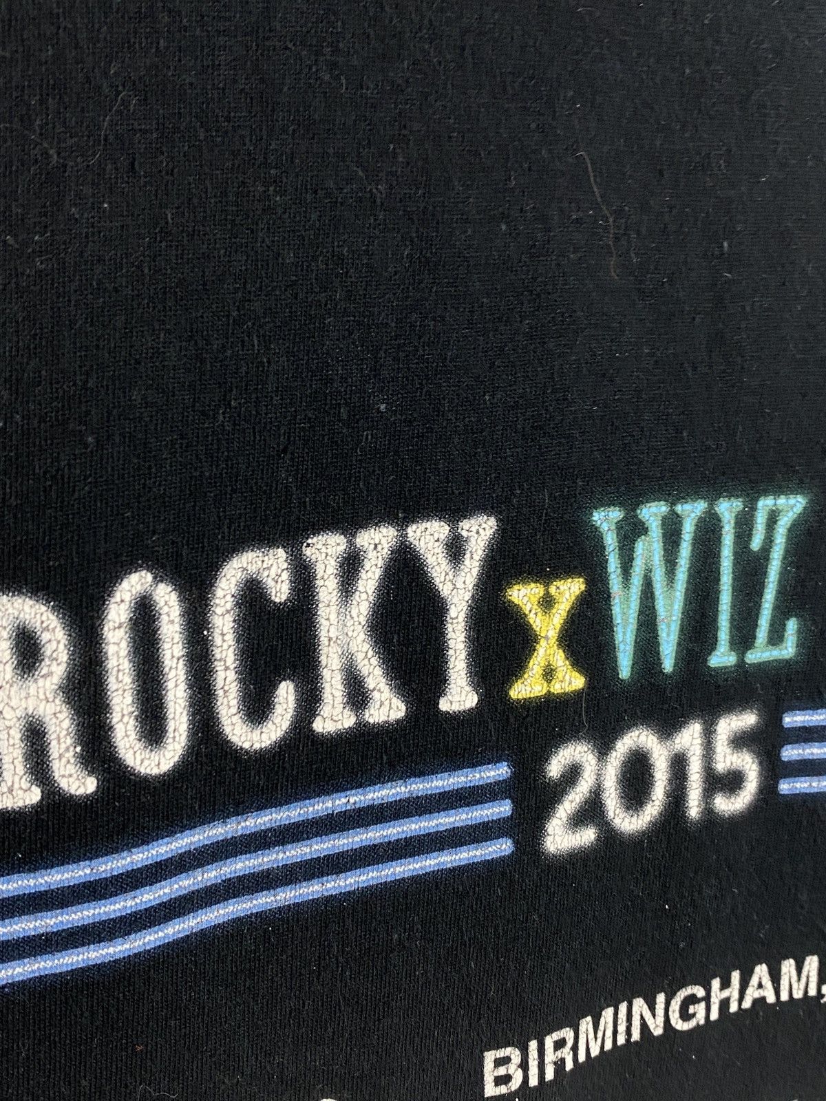 A$AP Rocky Asap Rocky Wiz Khalifa 2015 European Tour Short Sleeve Tee Size US M / EU 48-50 / 2 - 6 Thumbnail