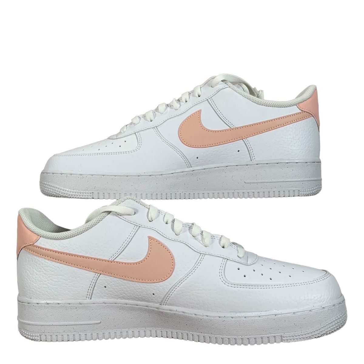 Nike Nike Air Force 1 Women’s White Fossil Rose 2022 Sneakers Size US 14 / EU 47 - 2 Thumbnail