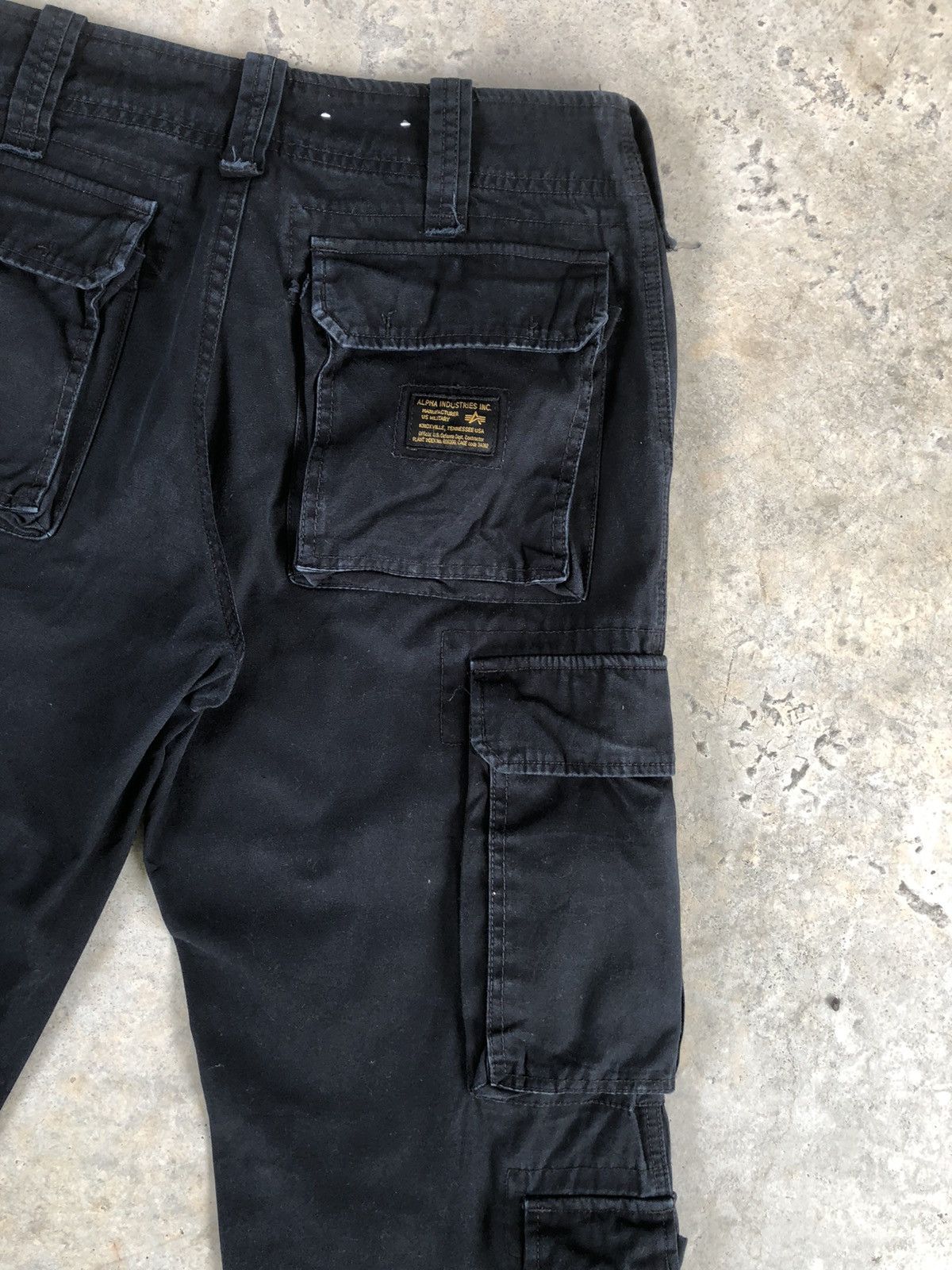 Alpha Industries Japanese Alpha Industries Cargo Pants Tactical Multipocket Size US 30 / EU 46 - 10 Thumbnail
