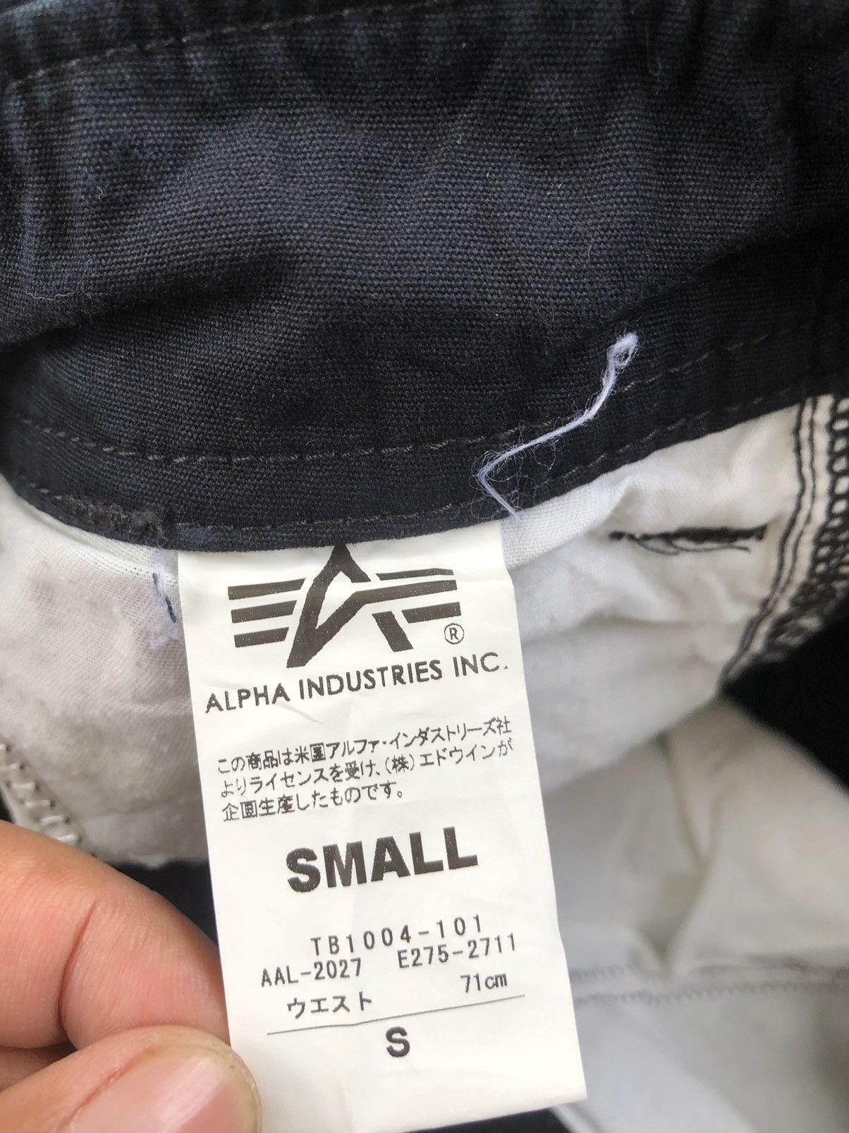 Alpha Industries Japanese Alpha Industries Cargo Pants Tactical Multipocket Size US 30 / EU 46 - 14 Thumbnail
