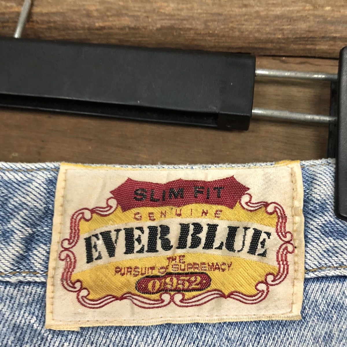 Japanese Brand EverBlue Light Blue Denim Jeans Pants #5754 Size US 29 - 14 Thumbnail