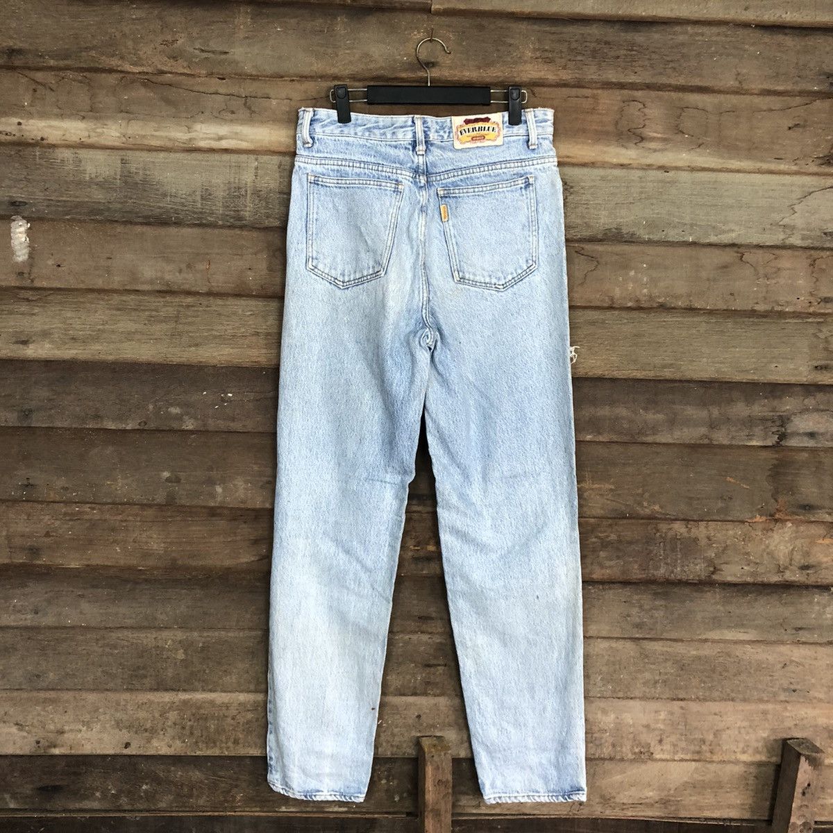 Japanese Brand EverBlue Light Blue Denim Jeans Pants #5754 Size US 29 - 10 Thumbnail