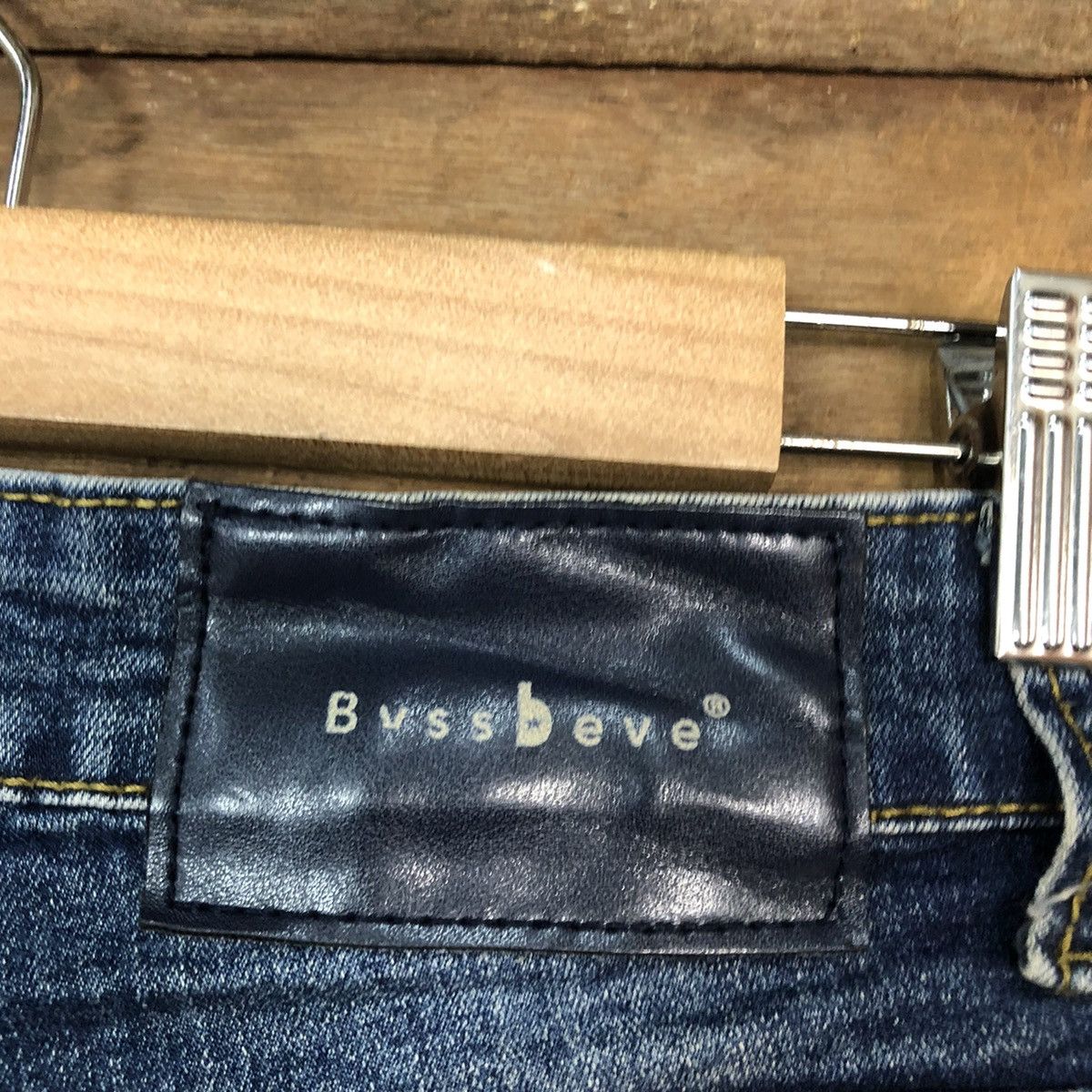 Japanese Brand Bvssyeve vintage Blue distressed Denim Jeans Pants #5757 Size 30" / US 8 / IT 44 - 13 Thumbnail