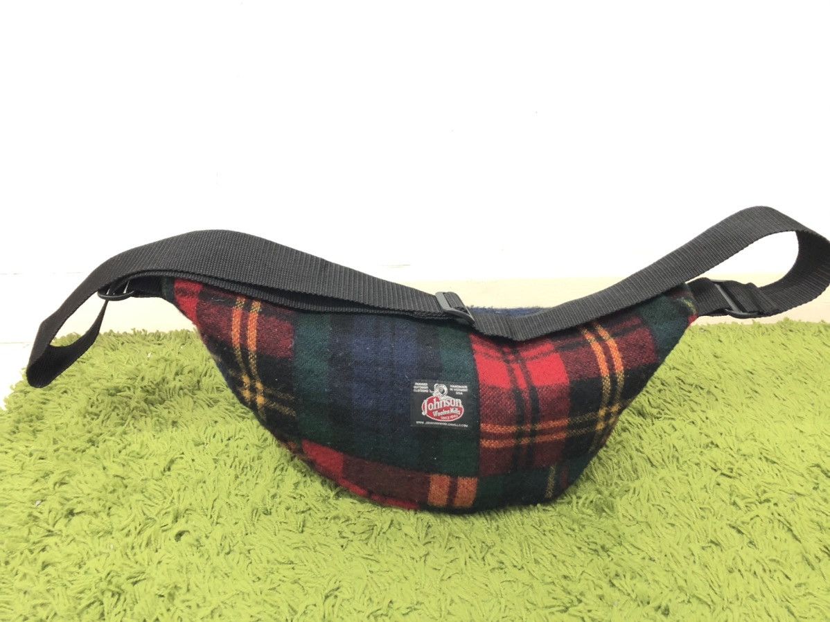 Johnson Woolen Mills 🔥FINAL DROP🔥Johson Woolen Mill Patchwork Banana Bag Size ONE SIZE - 4 Thumbnail