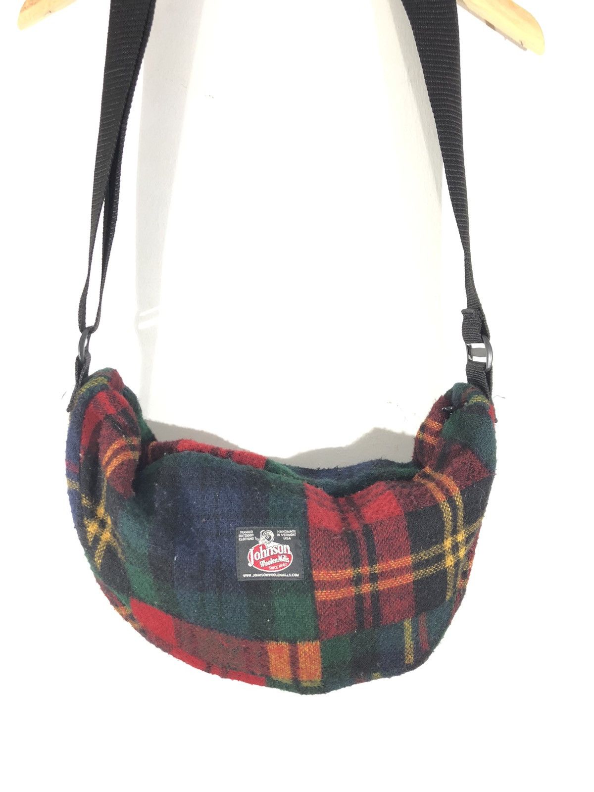 Johnson Woolen Mills 🔥FINAL DROP🔥Johson Woolen Mill Patchwork Banana Bag Size ONE SIZE - 2 Thumbnail