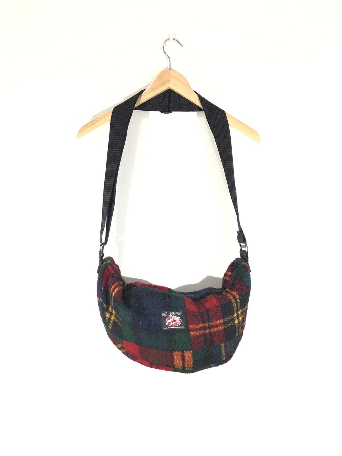 Johnson Woolen Mills 🔥FINAL DROP🔥Johson Woolen Mill Patchwork Banana Bag Size ONE SIZE - 1 Thumbnail