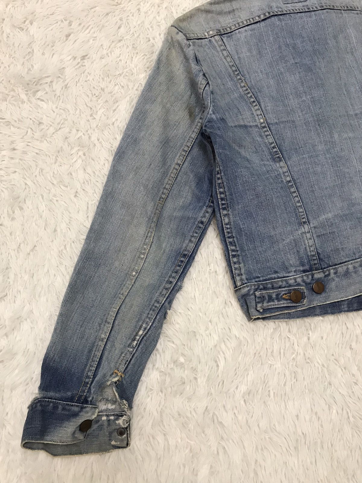 Other Distressed Vintage 70/80s Maverick Denim Trucker Jacket Size US S / EU 44-46 / 1 - 10 Thumbnail