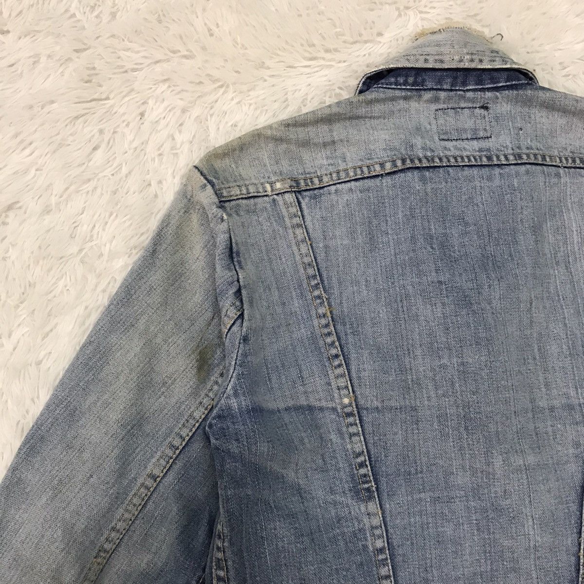 Other Distressed Vintage 70/80s Maverick Denim Trucker Jacket Size US S / EU 44-46 / 1 - 14 Thumbnail