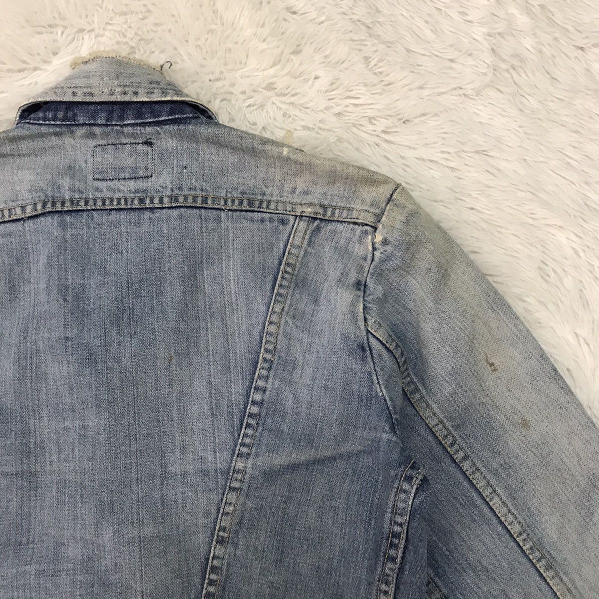 Other Distressed Vintage 70/80s Maverick Denim Trucker Jacket Size US S / EU 44-46 / 1 - 13 Thumbnail