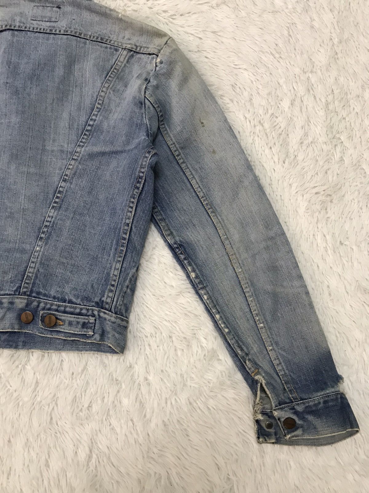 Other Distressed Vintage 70/80s Maverick Denim Trucker Jacket Size US S / EU 44-46 / 1 - 11 Thumbnail