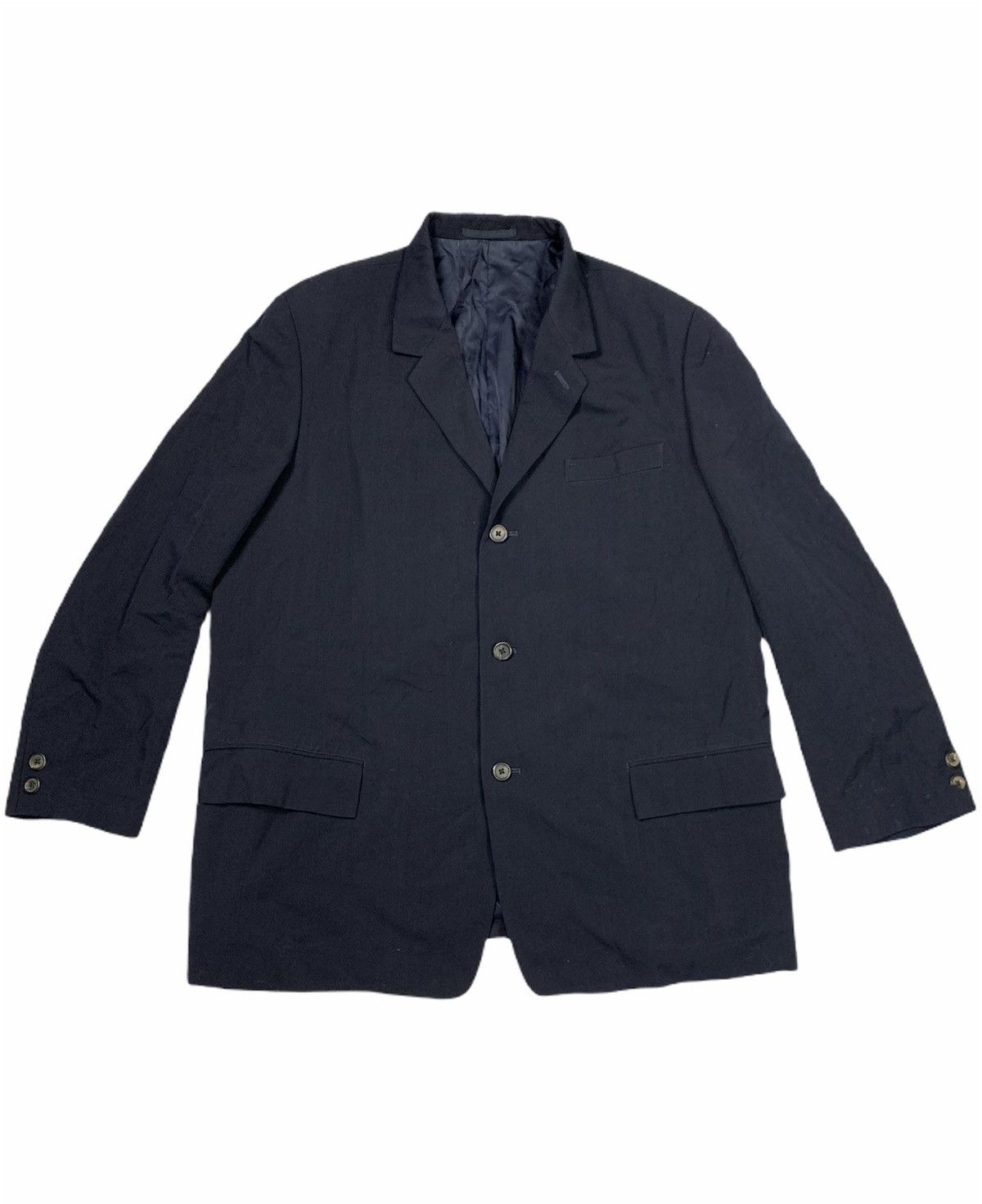 Yohji Yamamoto Ys For Men by Yohji Yamamoto rayone Blazer Size US L / EU 52-54 / 3 - 1 Thumbnail