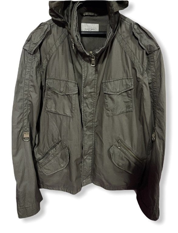 Zara ZARA MAN HOODED JACKET TURKEY Size US L / EU 52-54 / 3 - 3 Thumbnail
