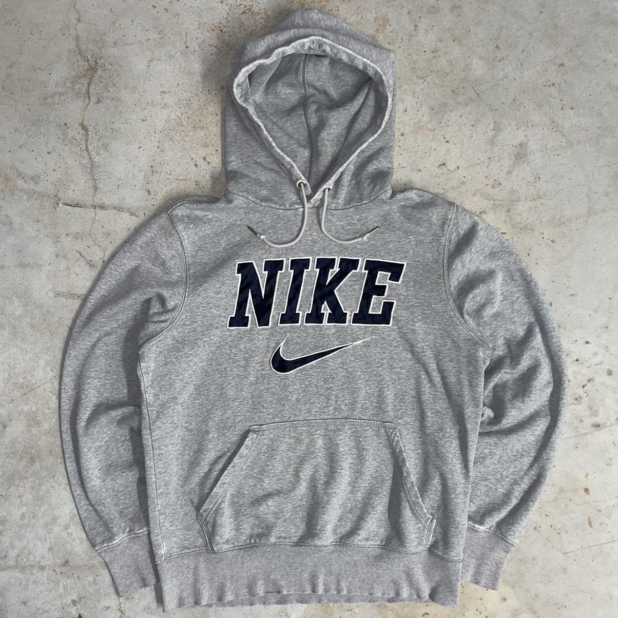 Nike Y2K Nike Spell-Out Center Swoosh Hoodie Sweatshirt Small Size US S / EU 44-46 / 1 - 1 Thumbnail