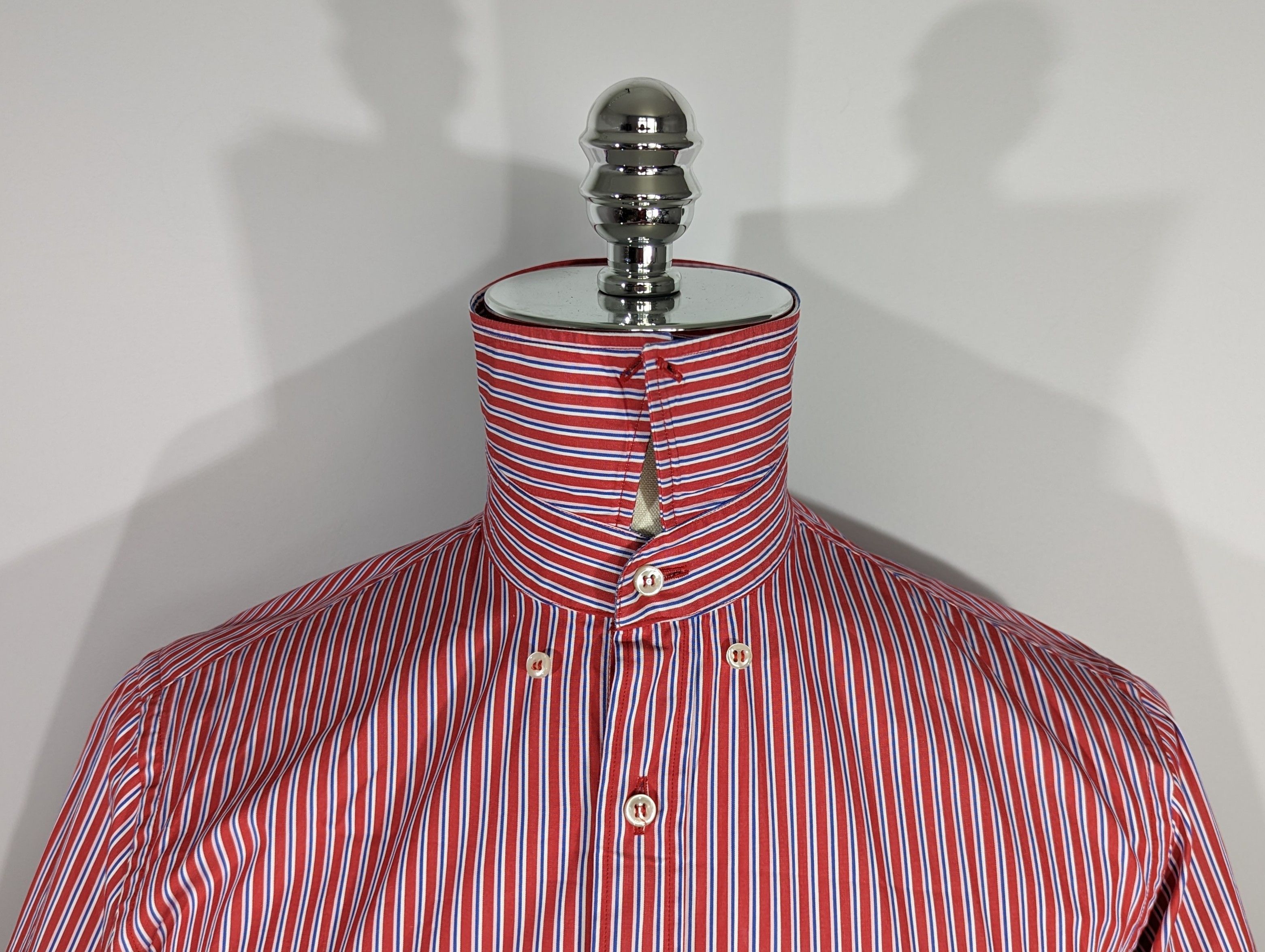 Paul & Shark Paul & Shark Men's Short Sleeve Striped Shirt Made In Italy Size US M / EU 48-50 / 2 - 3 Thumbnail