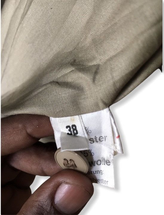 Paco Rabanne PACO RABBANE PARIS CREAM SIZE S TRENCE COAT Size ONE SIZE - 8 Thumbnail