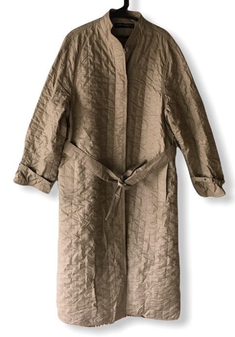 Paco Rabanne PACO RABBANE PARIS CREAM SIZE S TRENCE COAT Size ONE SIZE - 1 Thumbnail