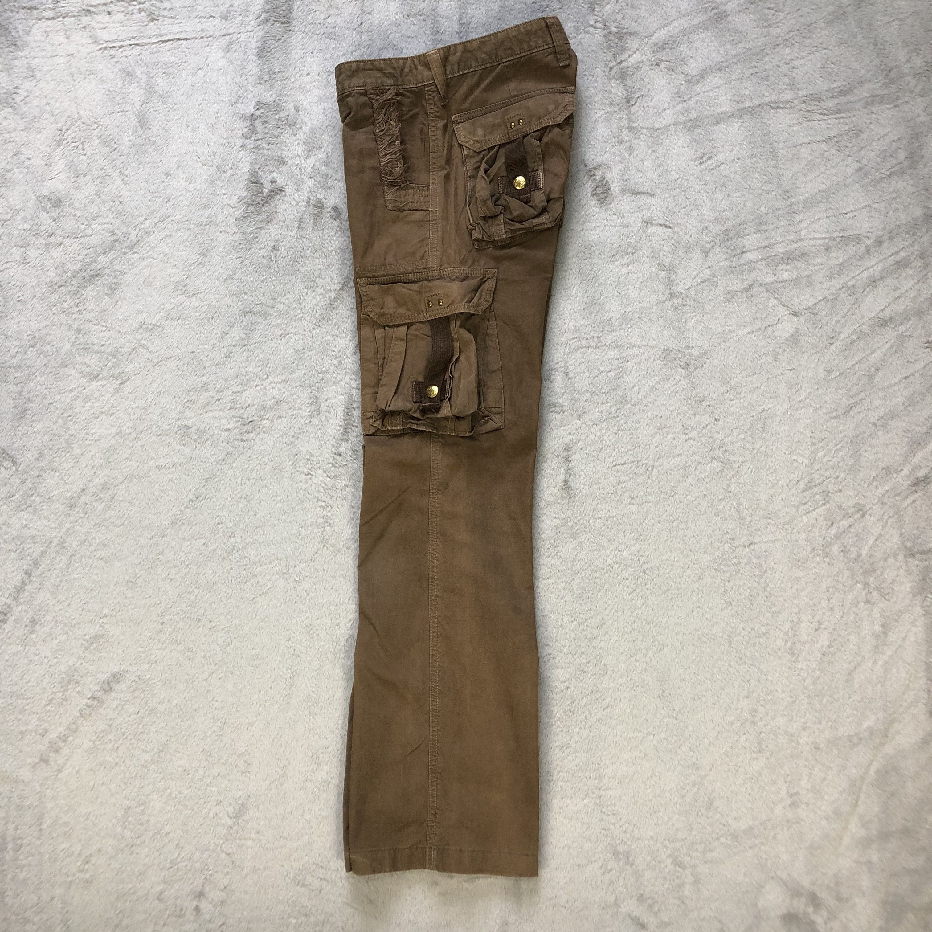 Japanese Brand SURPLUS 6 POCKET CARGO PANTS #6921-97 Size 30" / US 8 / IT 44 - 12 Thumbnail