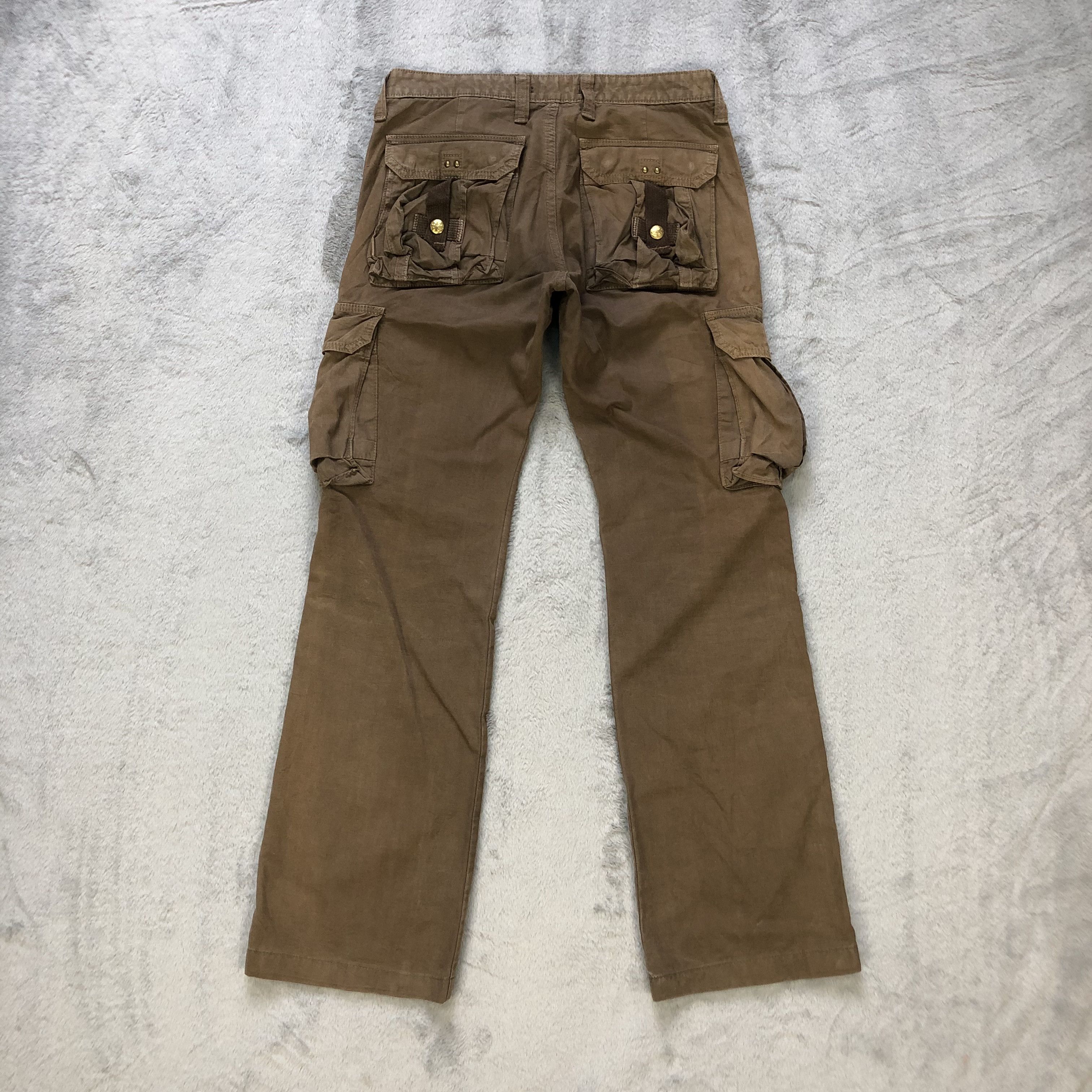 Japanese Brand SURPLUS 6 POCKET CARGO PANTS #6921-97 Size 30" / US 8 / IT 44 - 10 Thumbnail