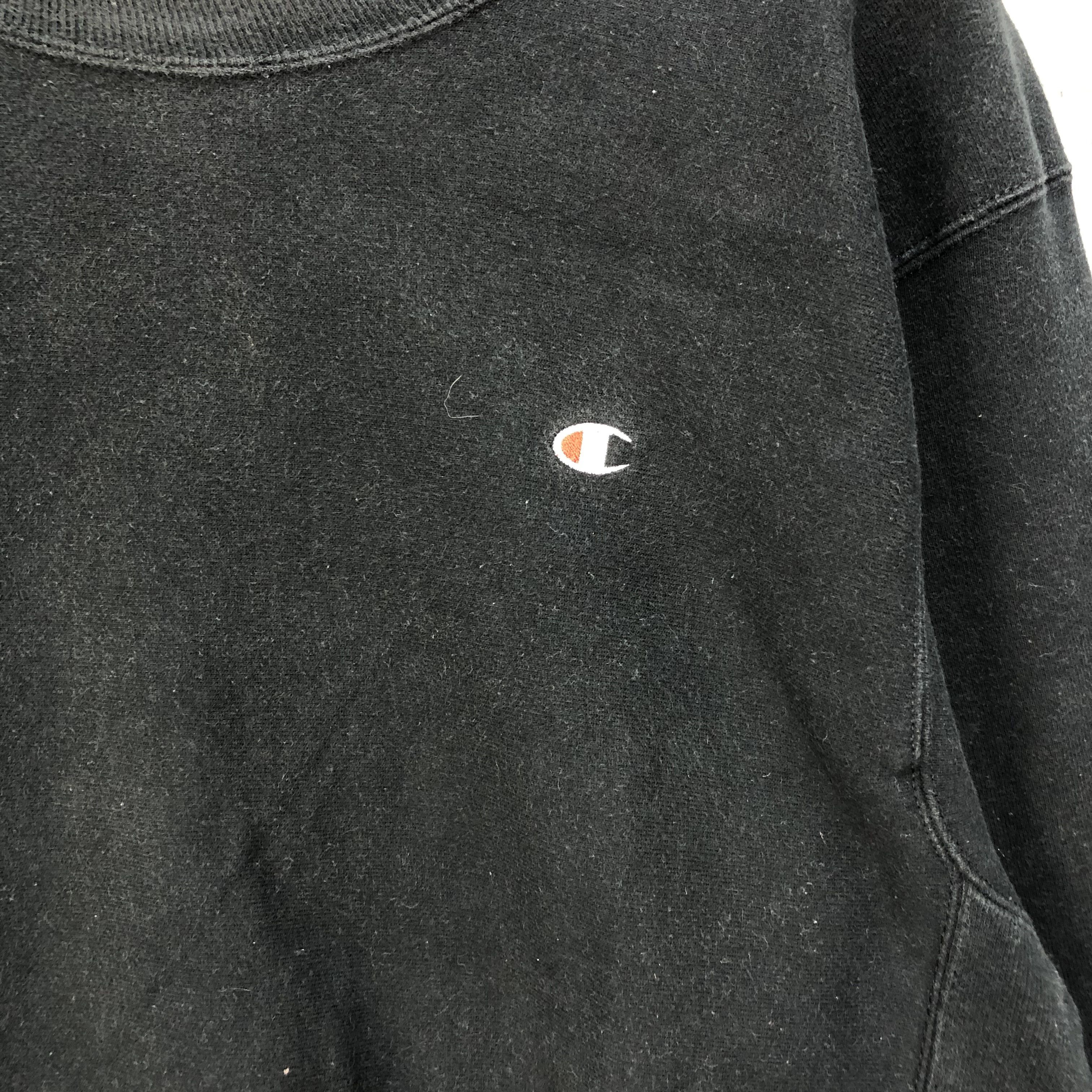 Champion Rare Champion Reverse Weave Black Sweatshirts #4572-159 Size US M / EU 48-50 / 2 - 3 Thumbnail