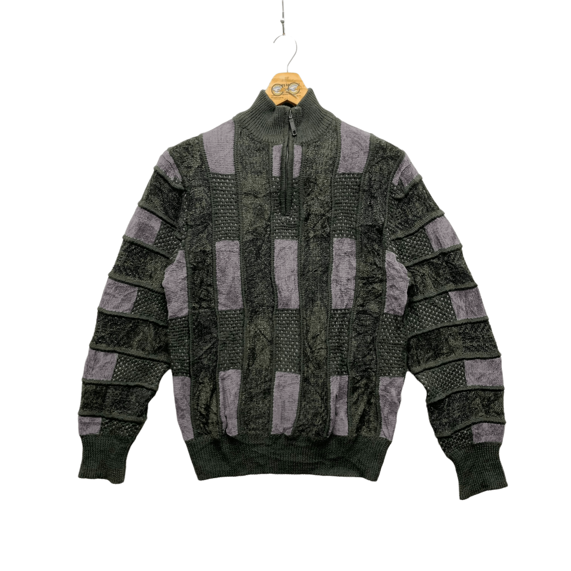 Japanese Brand Rare Japanese Brand Nice Design Knit Sweater #4130-143 Size US M / EU 48-50 / 2 - 1 Thumbnail